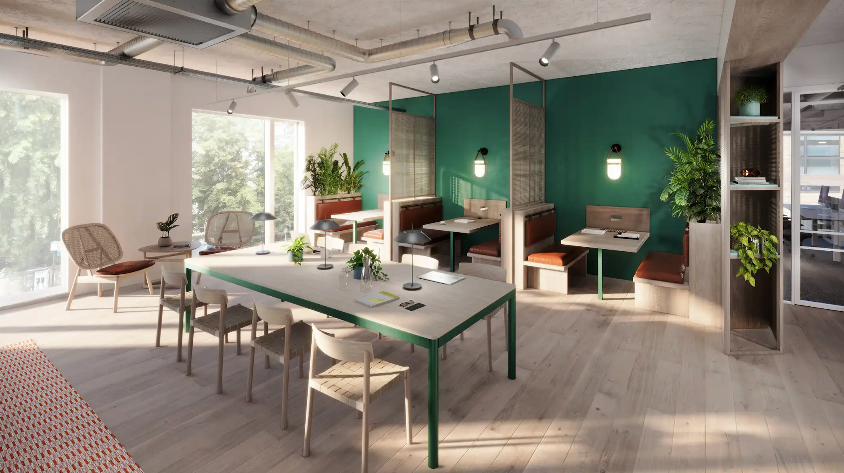 Coworking area