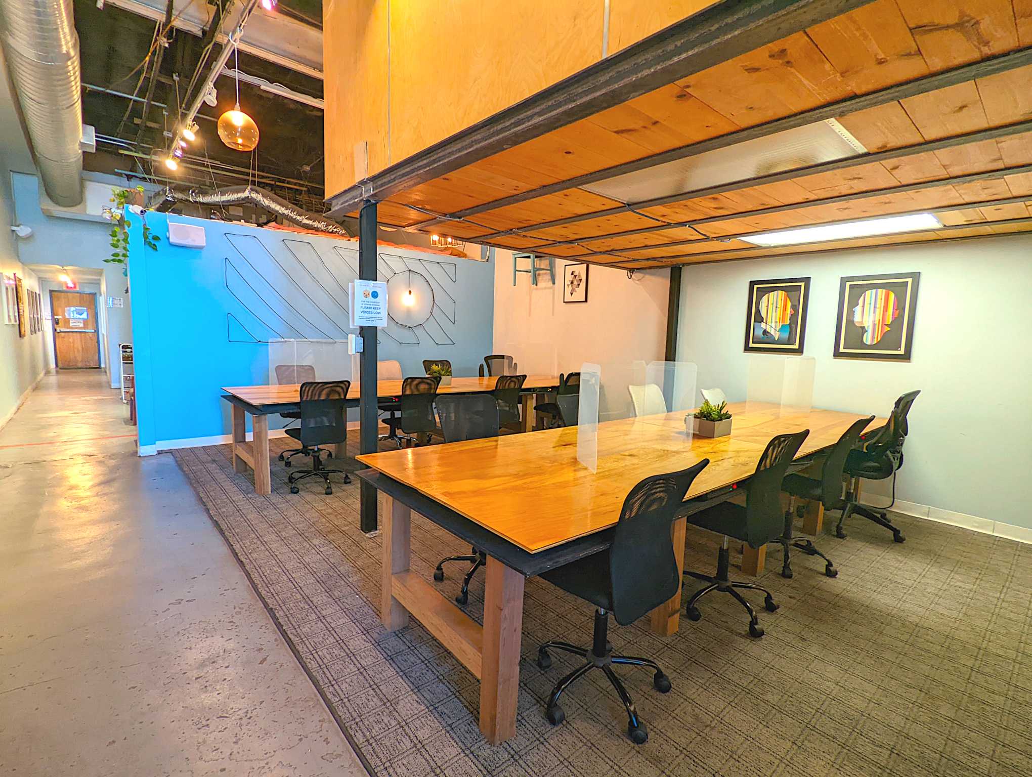 Coworking area