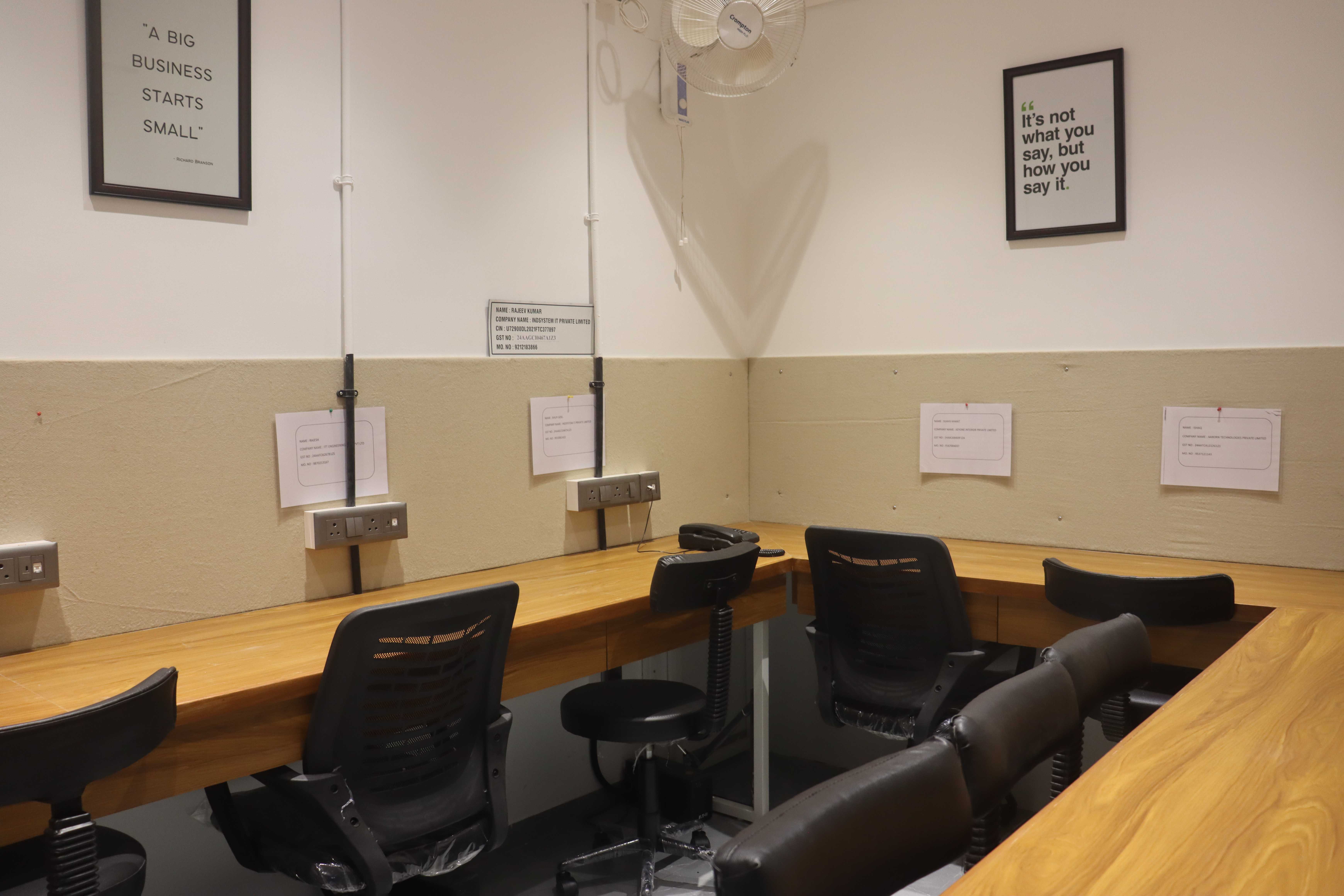 Coworking area