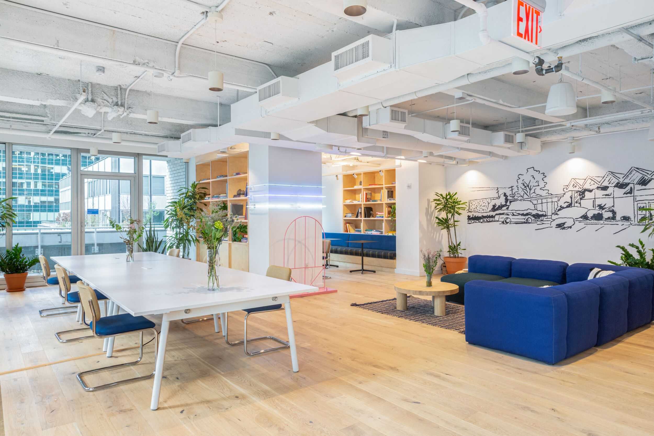Coworking area