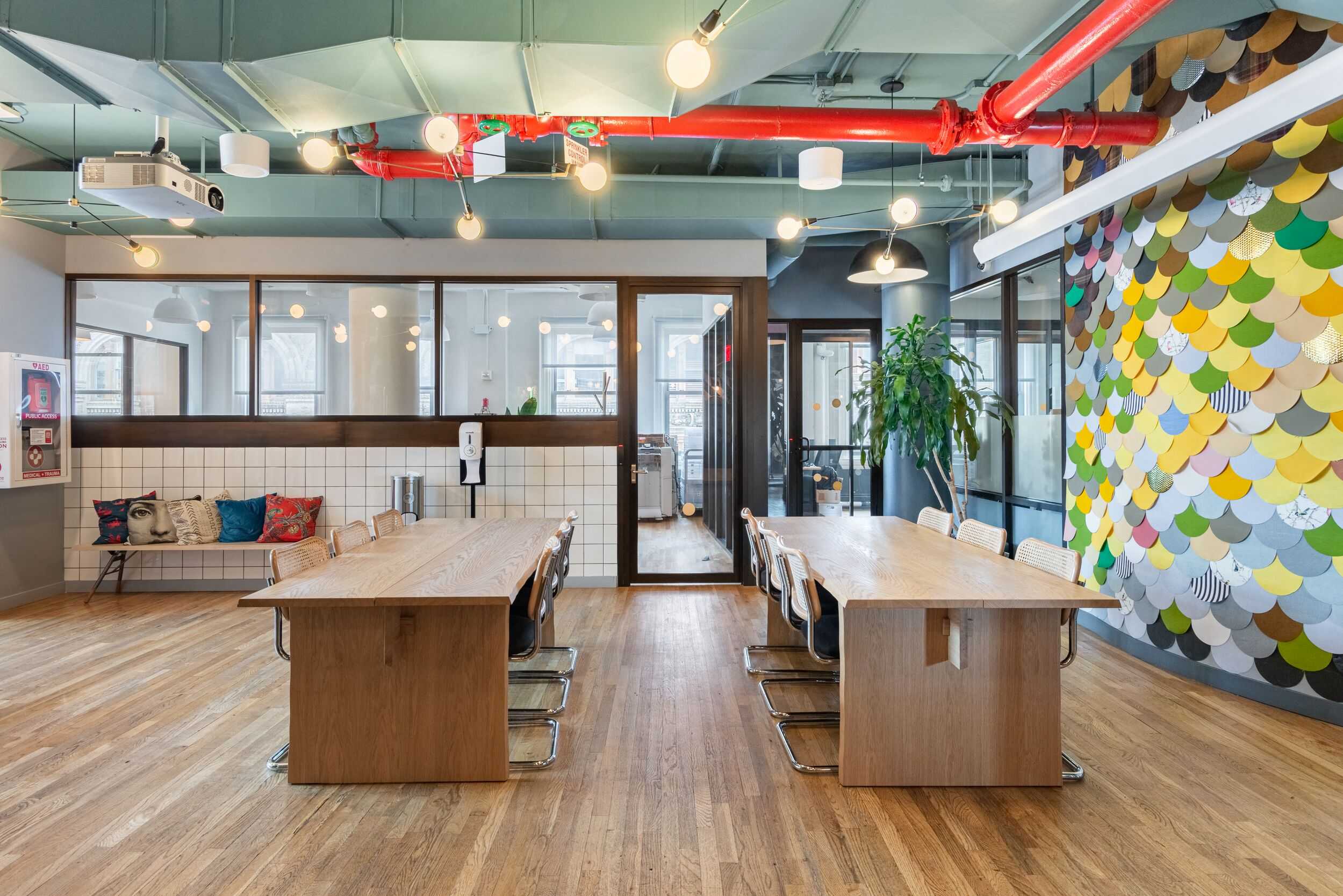 Coworking area