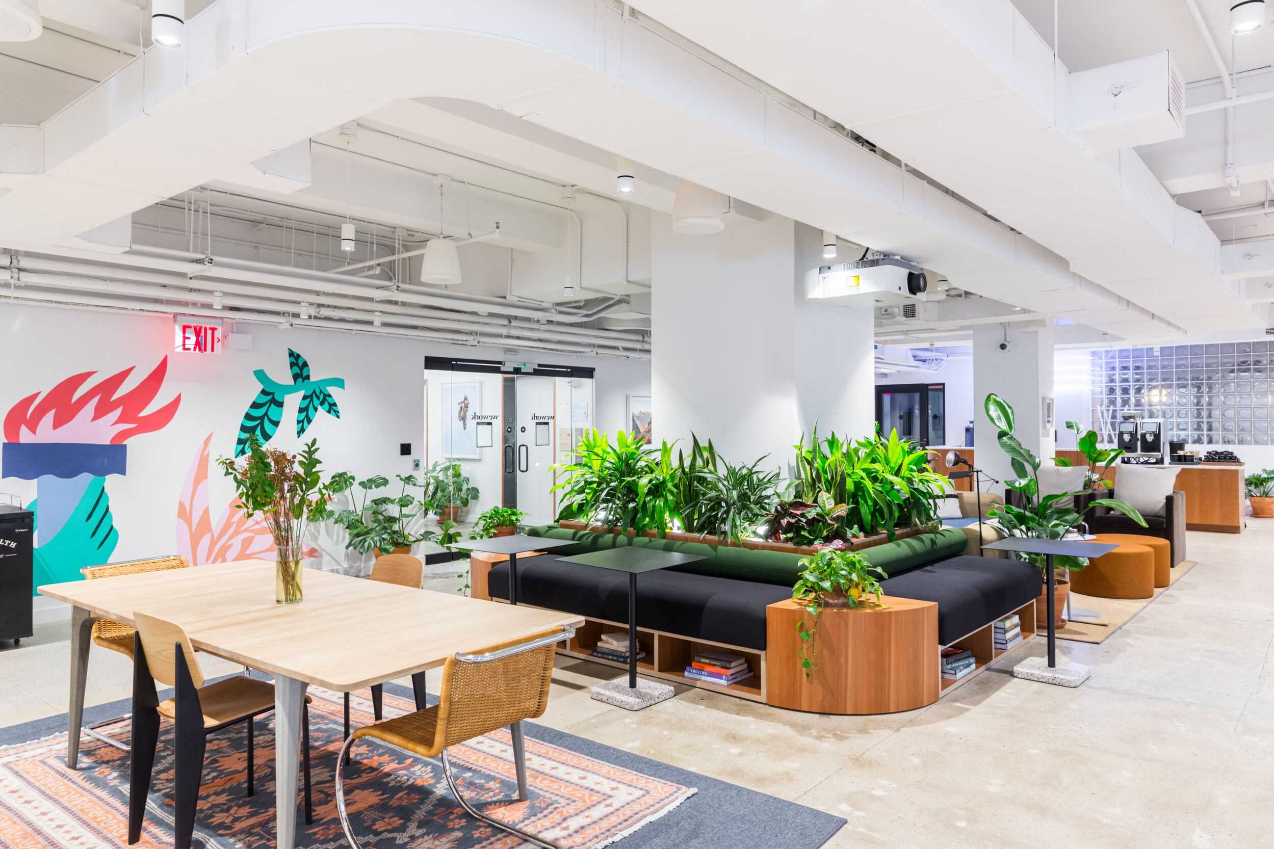 Coworking area