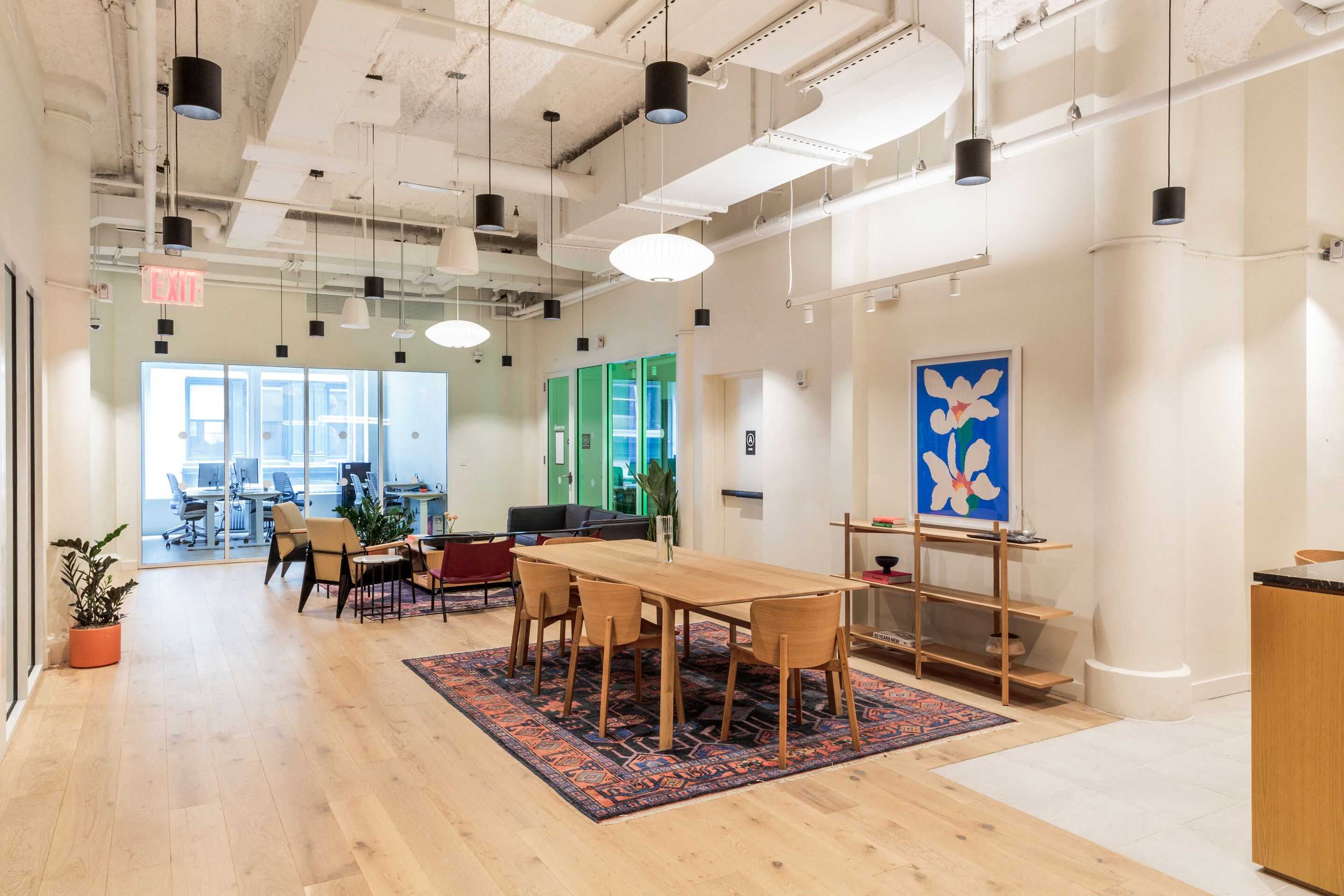 Coworking area