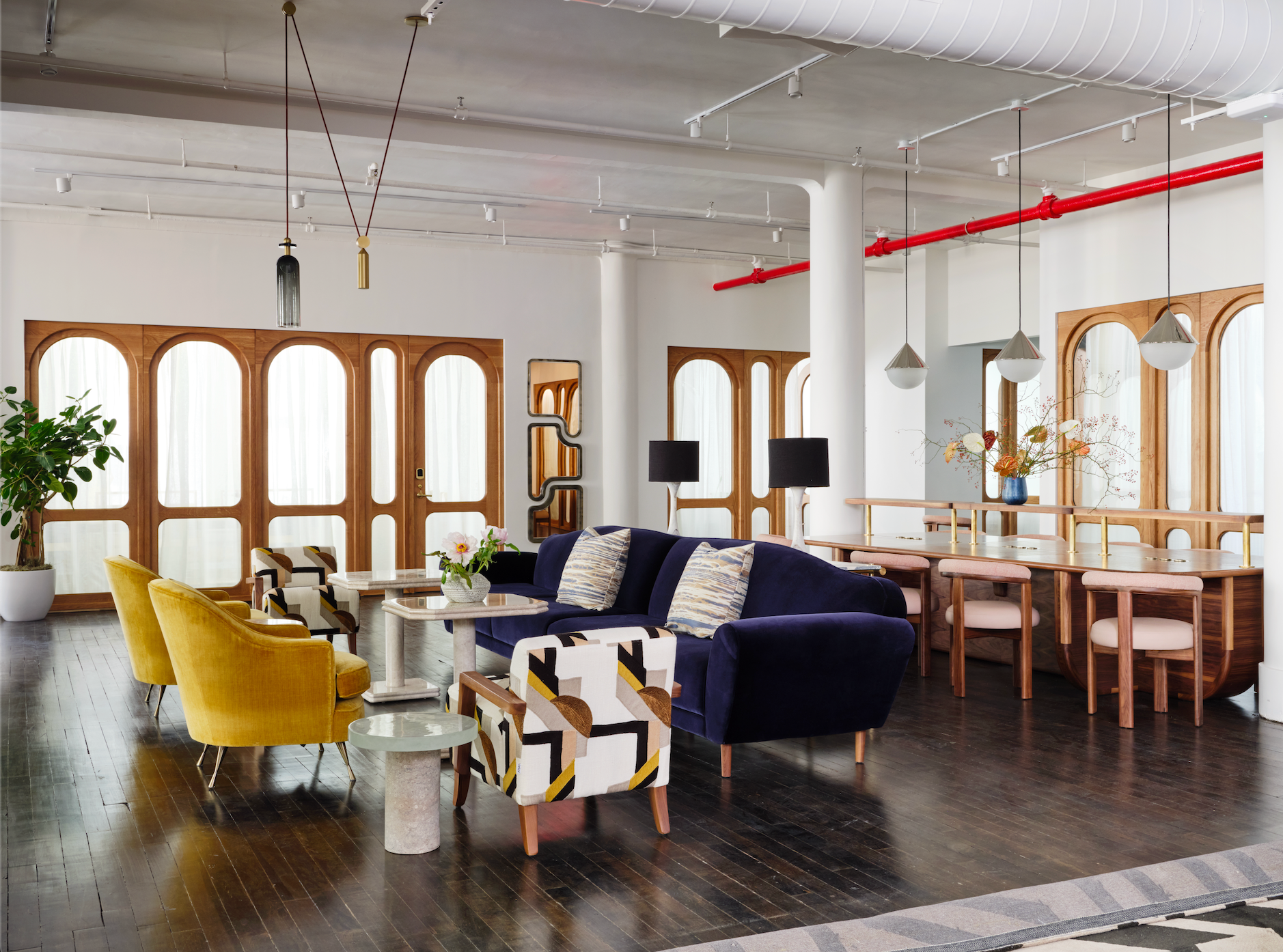 Coworking area