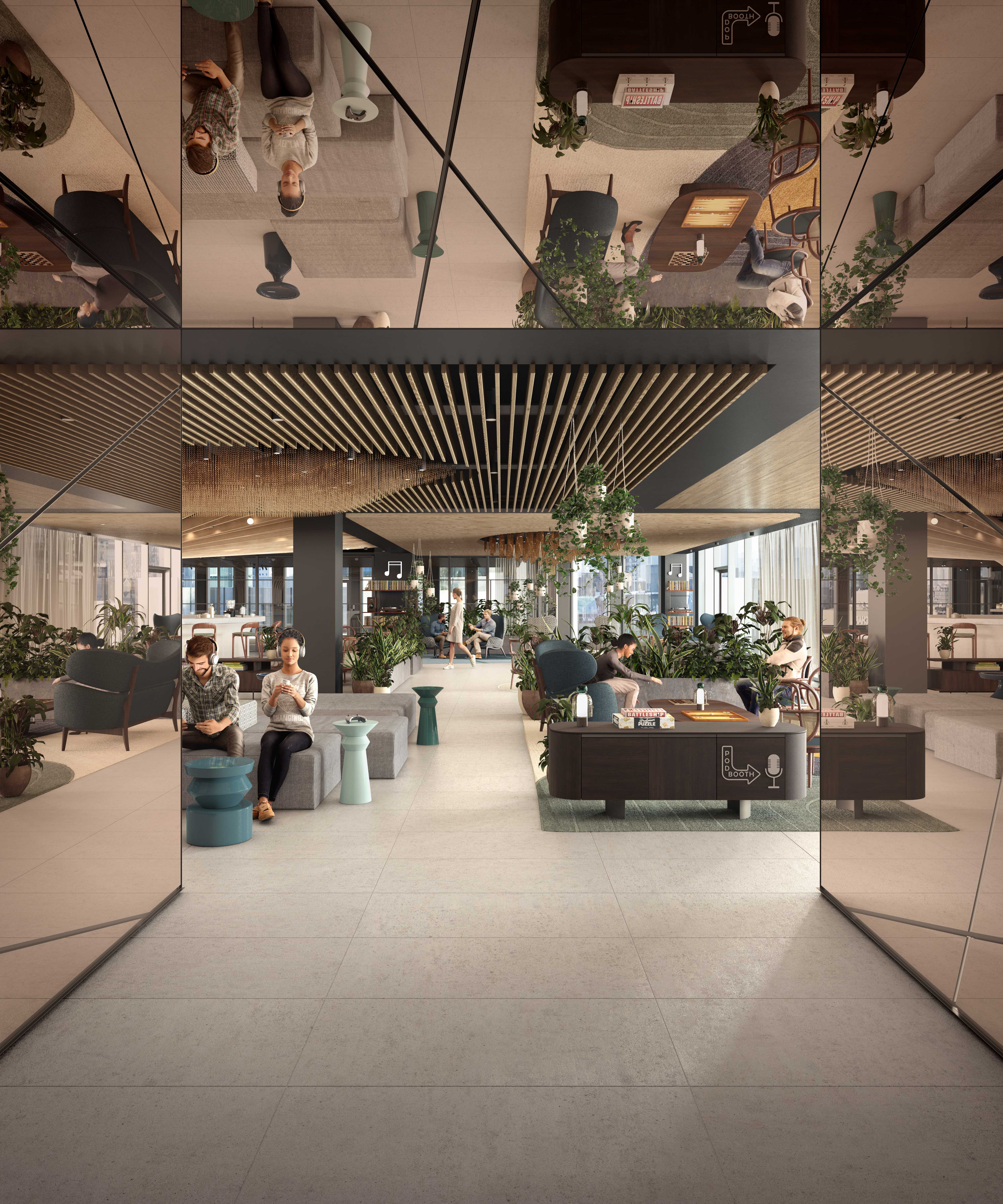Breakout area