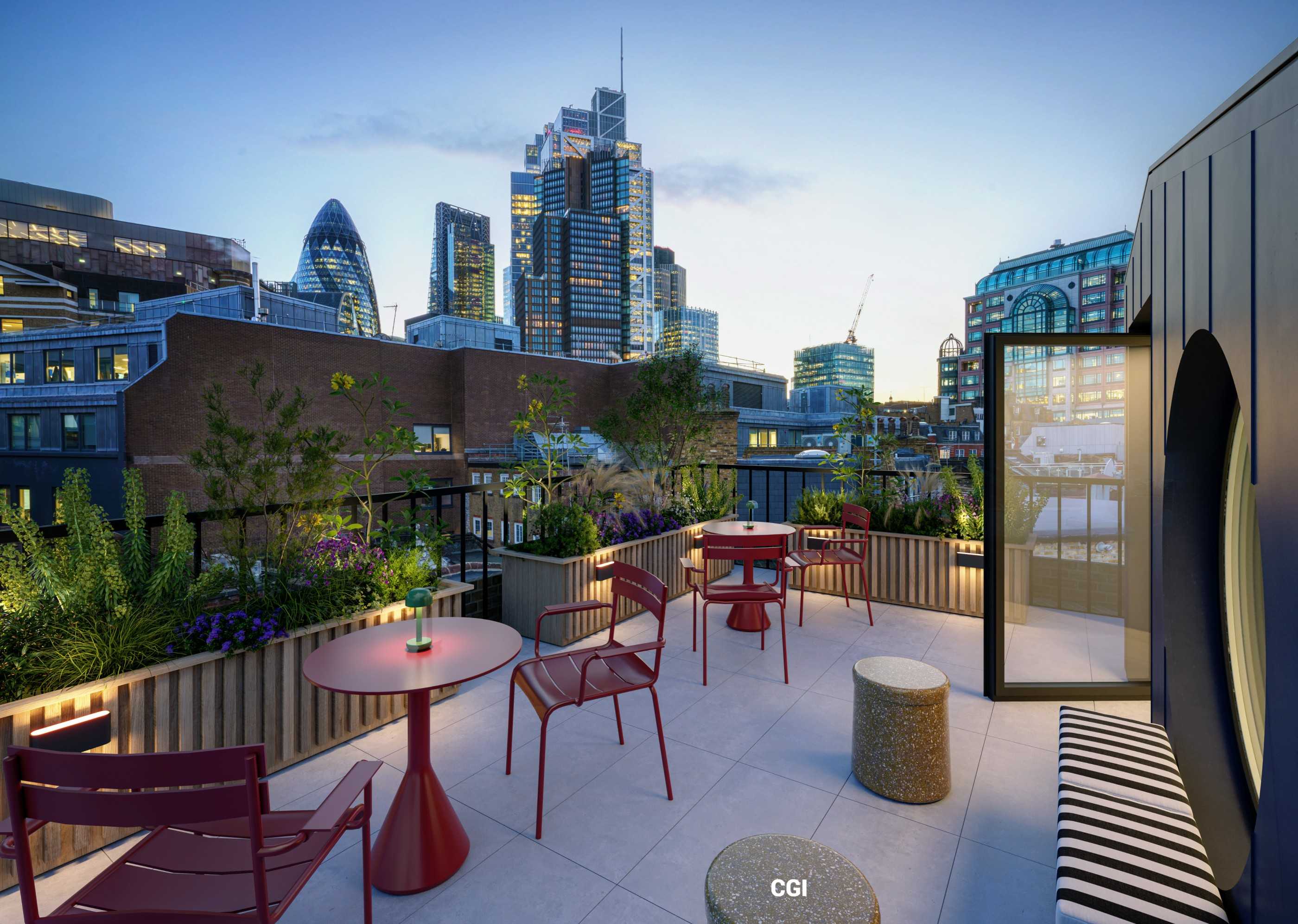 Rooftop terrace