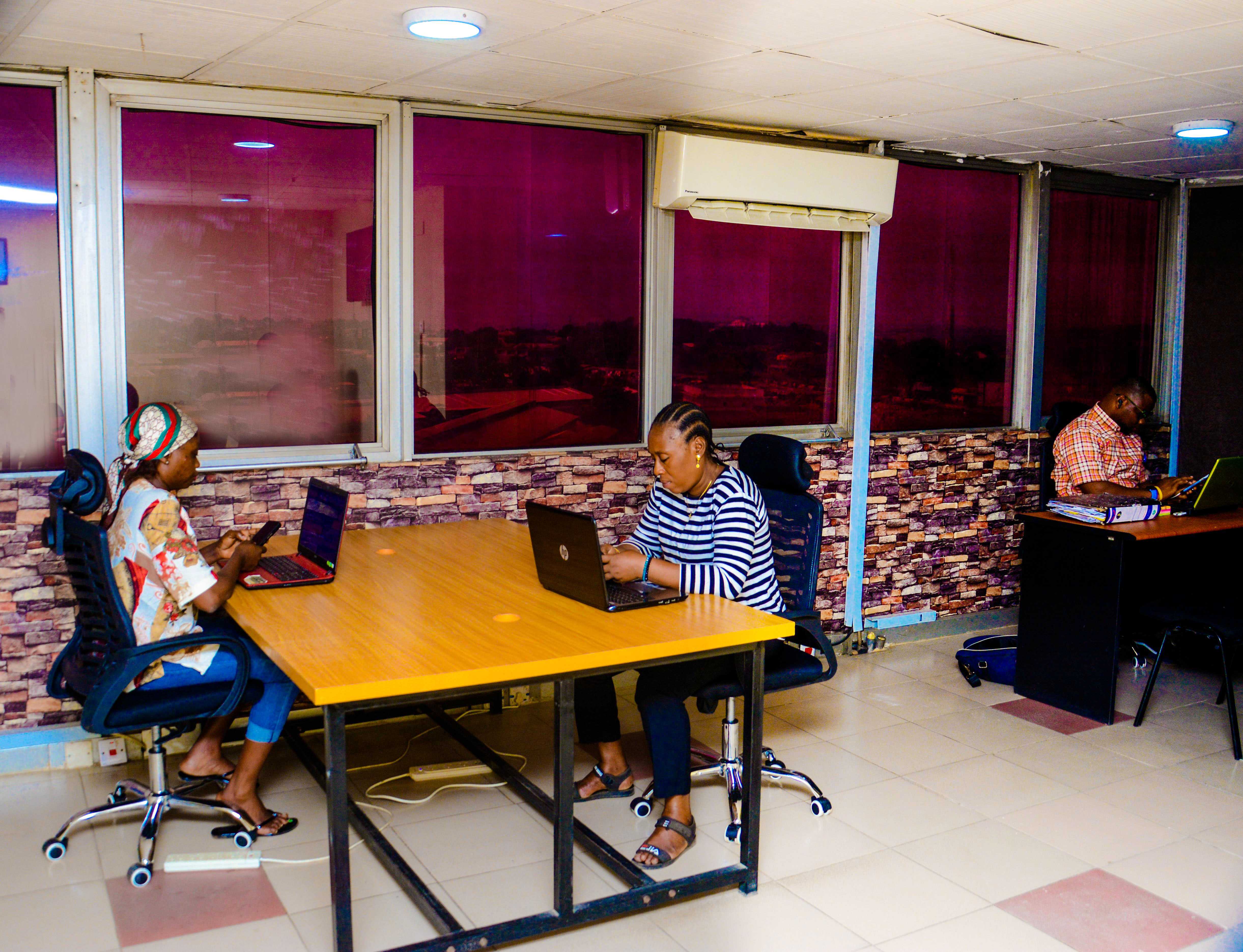 Coworking area