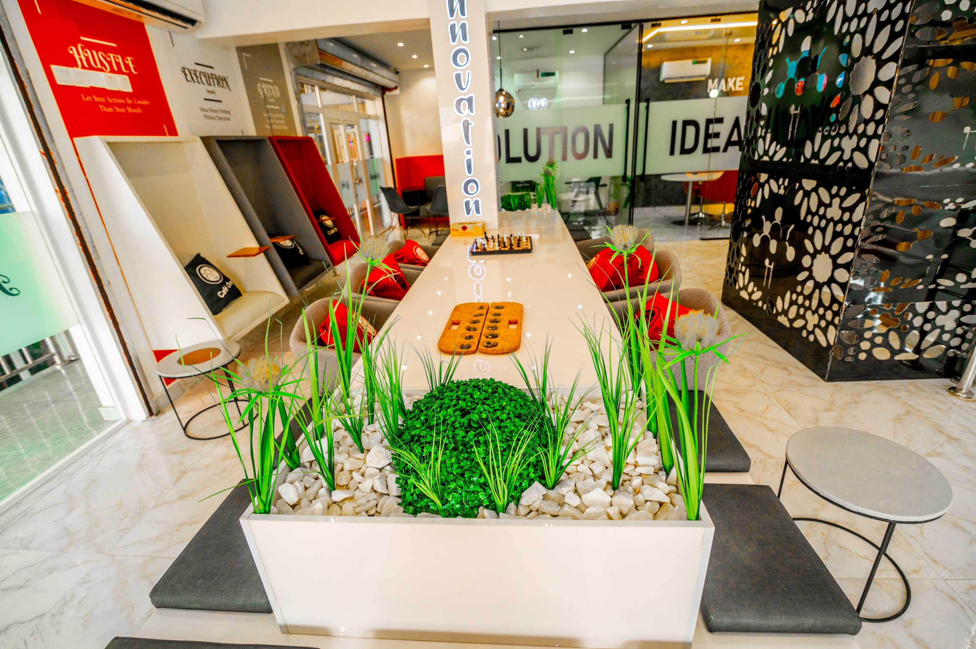 Coworking area