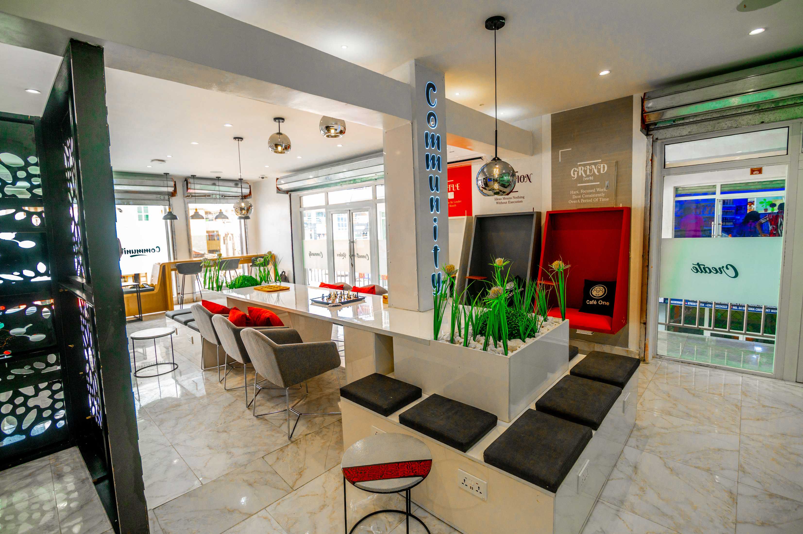 Coworking area