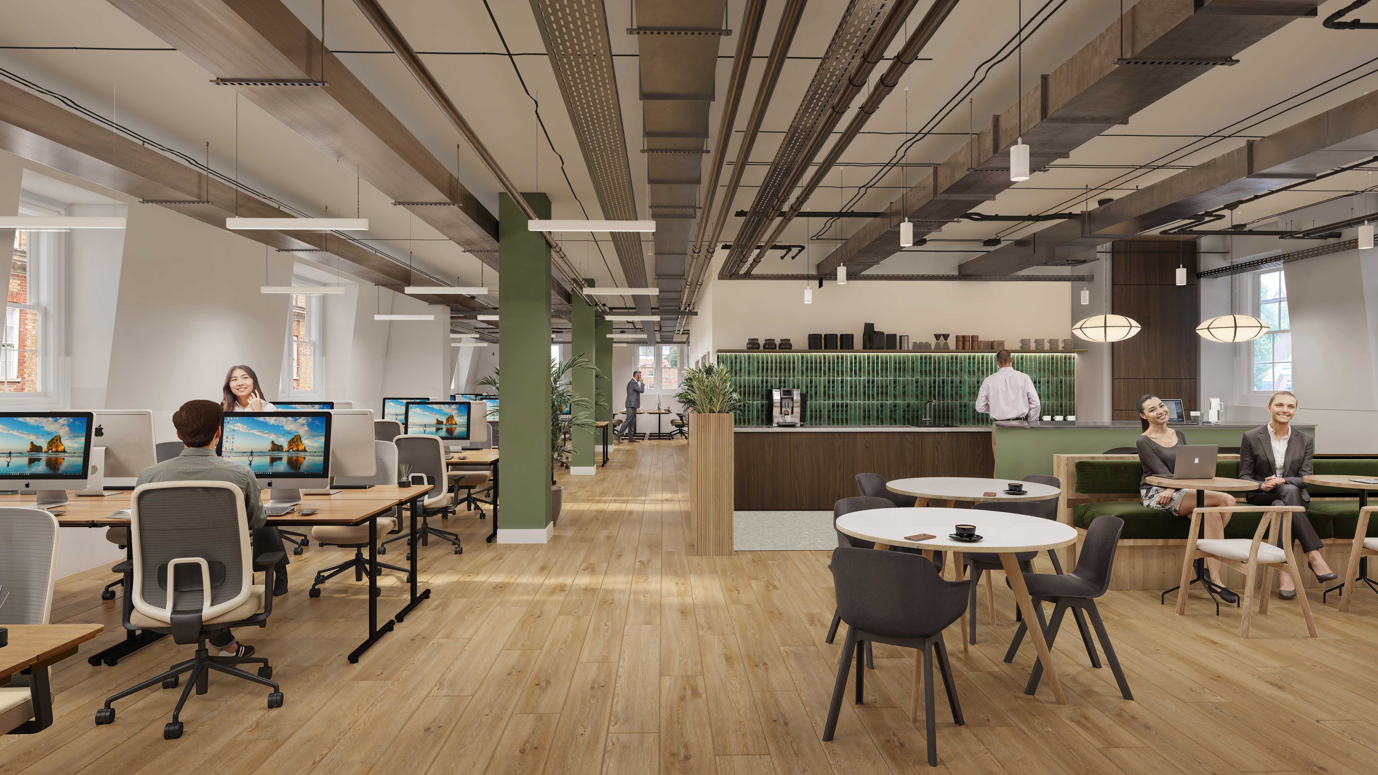 Coworking area