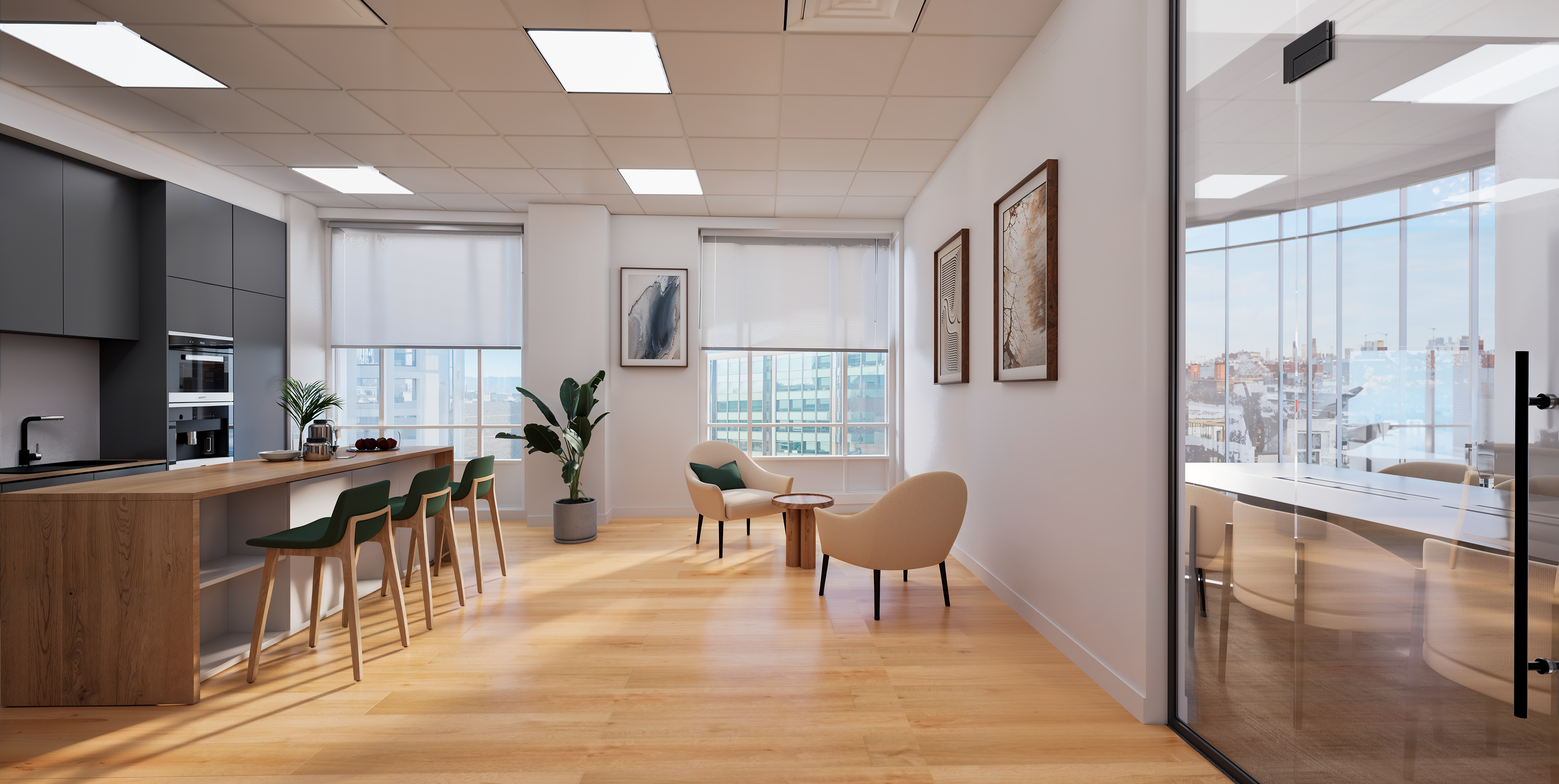 Breakout area