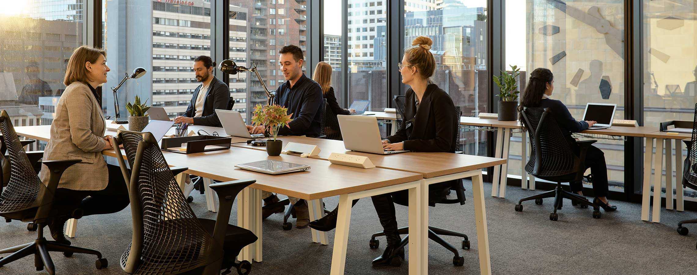 Coworking area