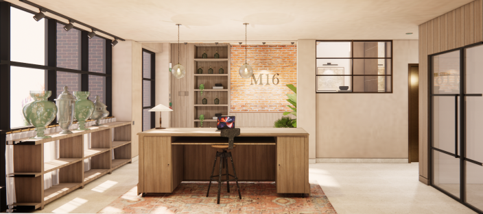 Breakout area