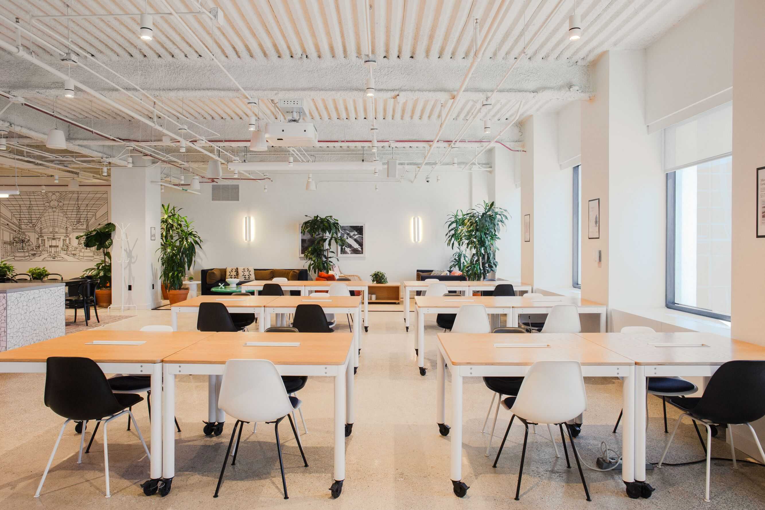 Coworking area