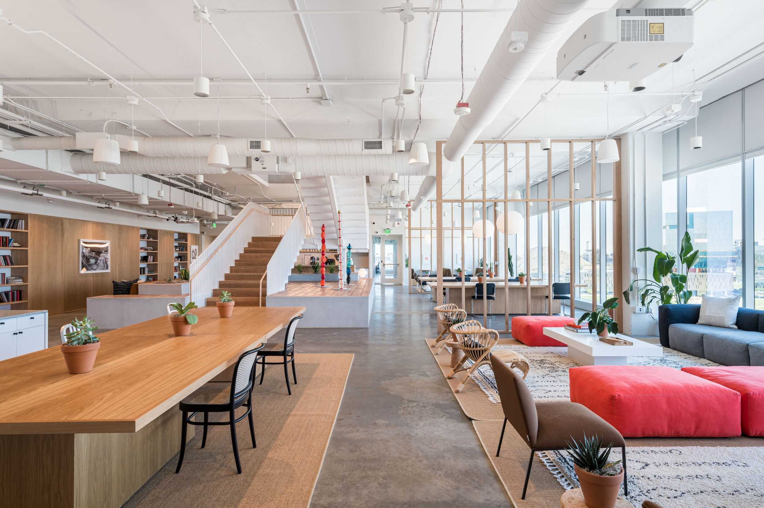 Coworking area