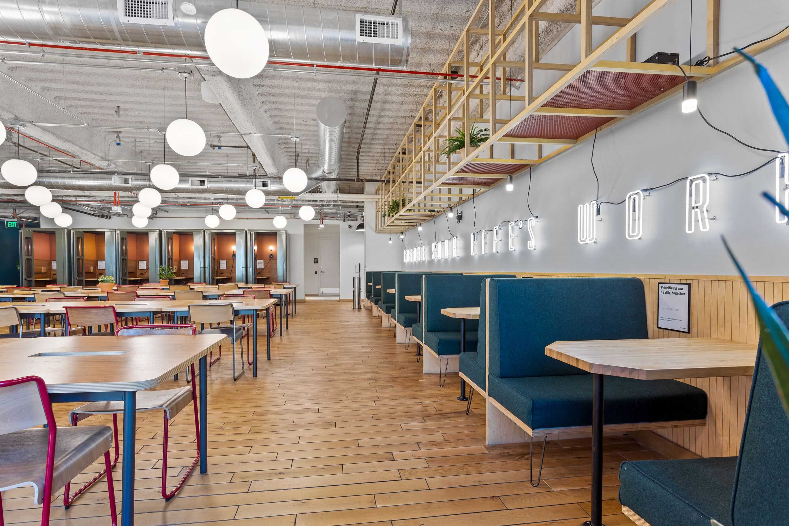 Coworking area
