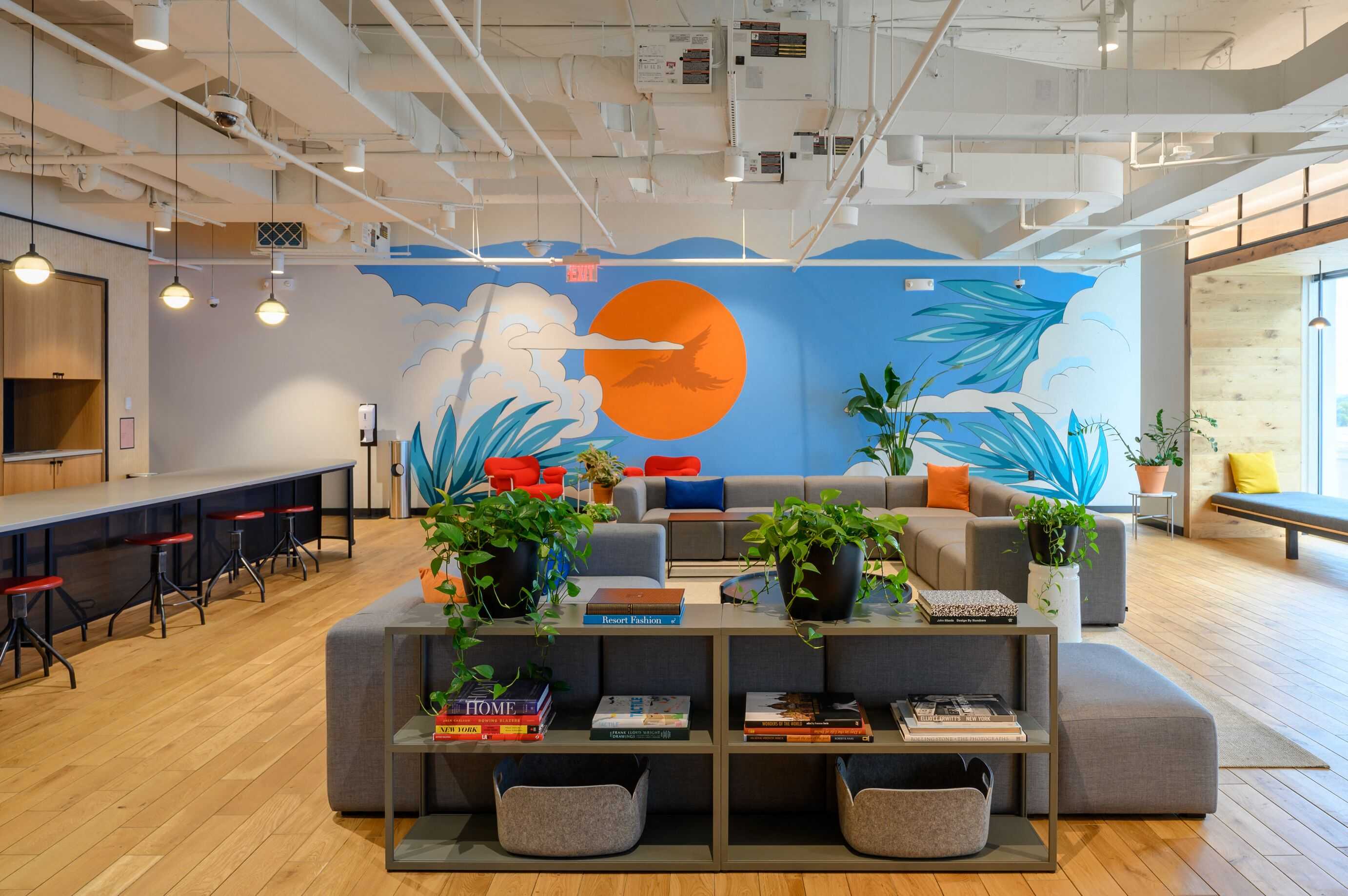 Breakout area