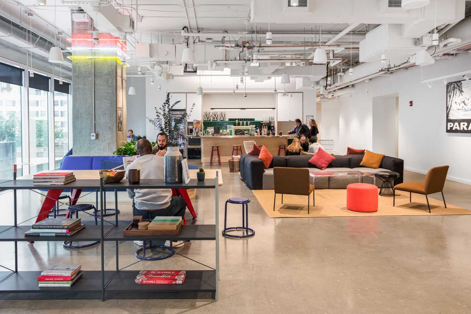 Coworking area