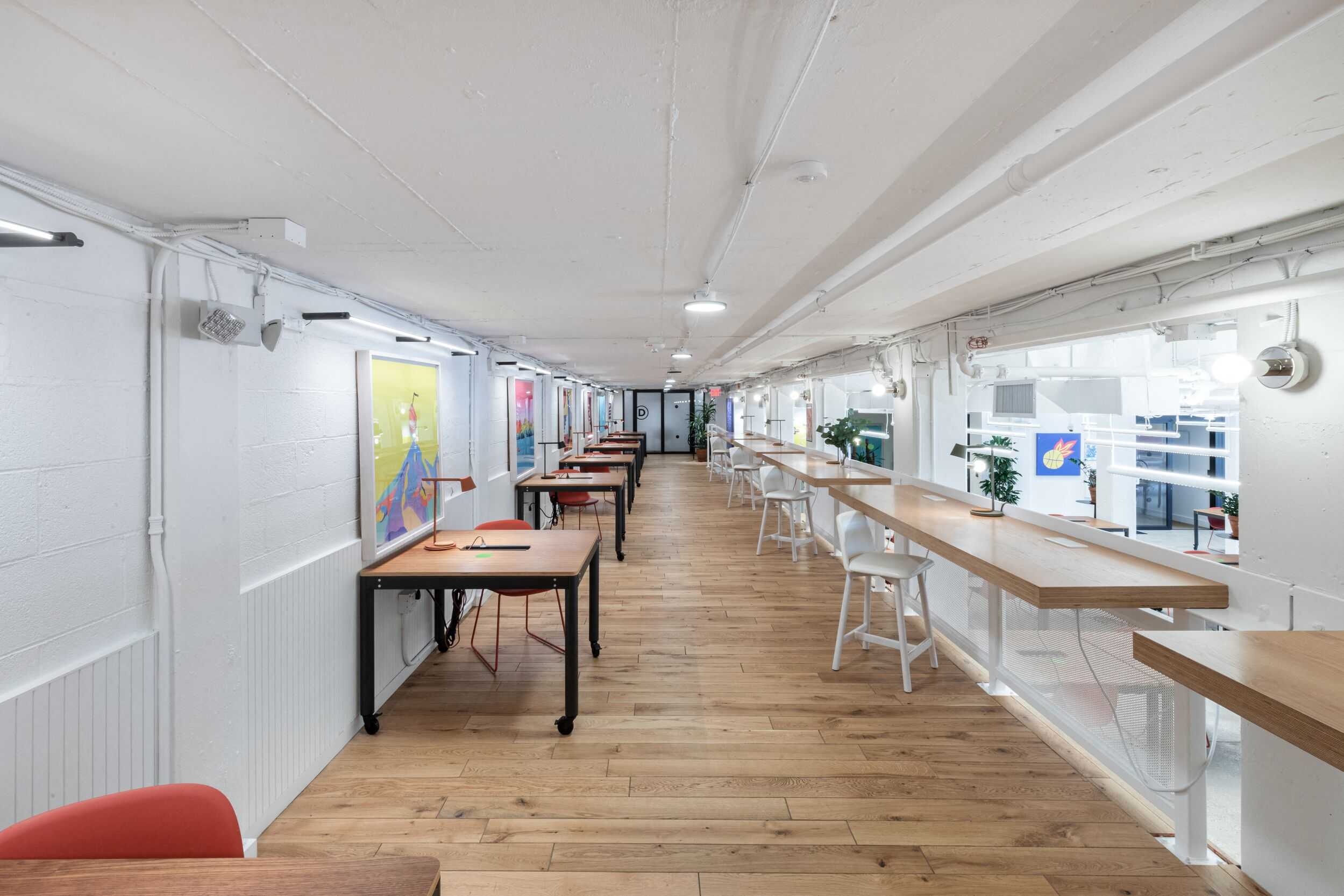 Coworking area