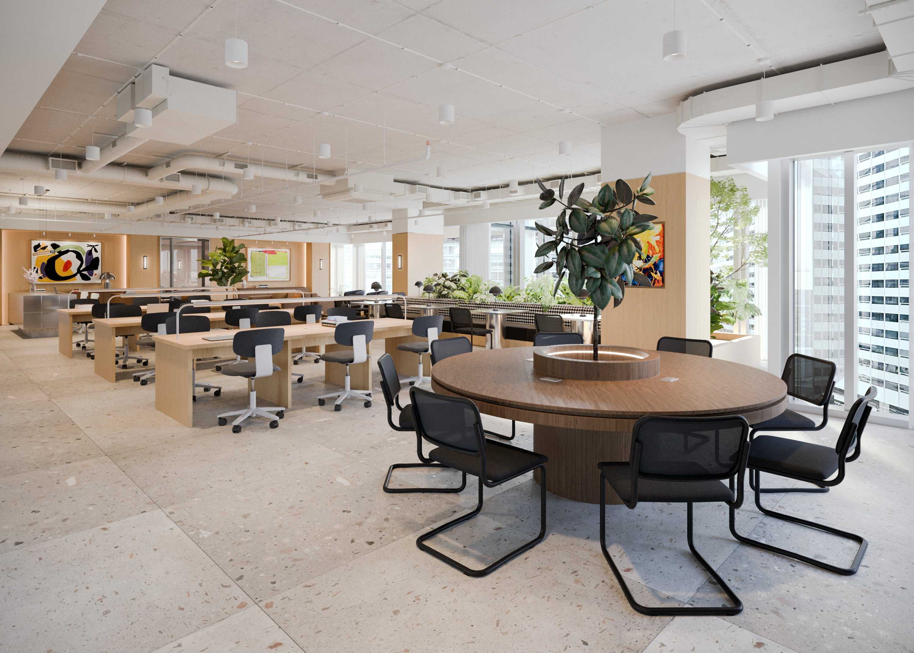 Coworking area