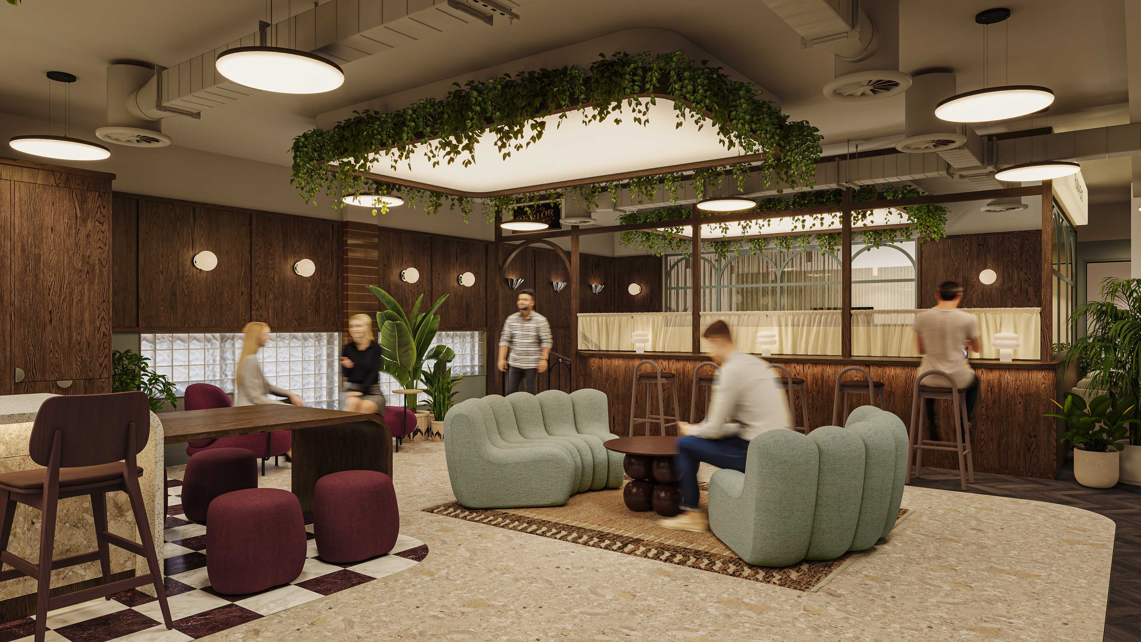 Breakout area