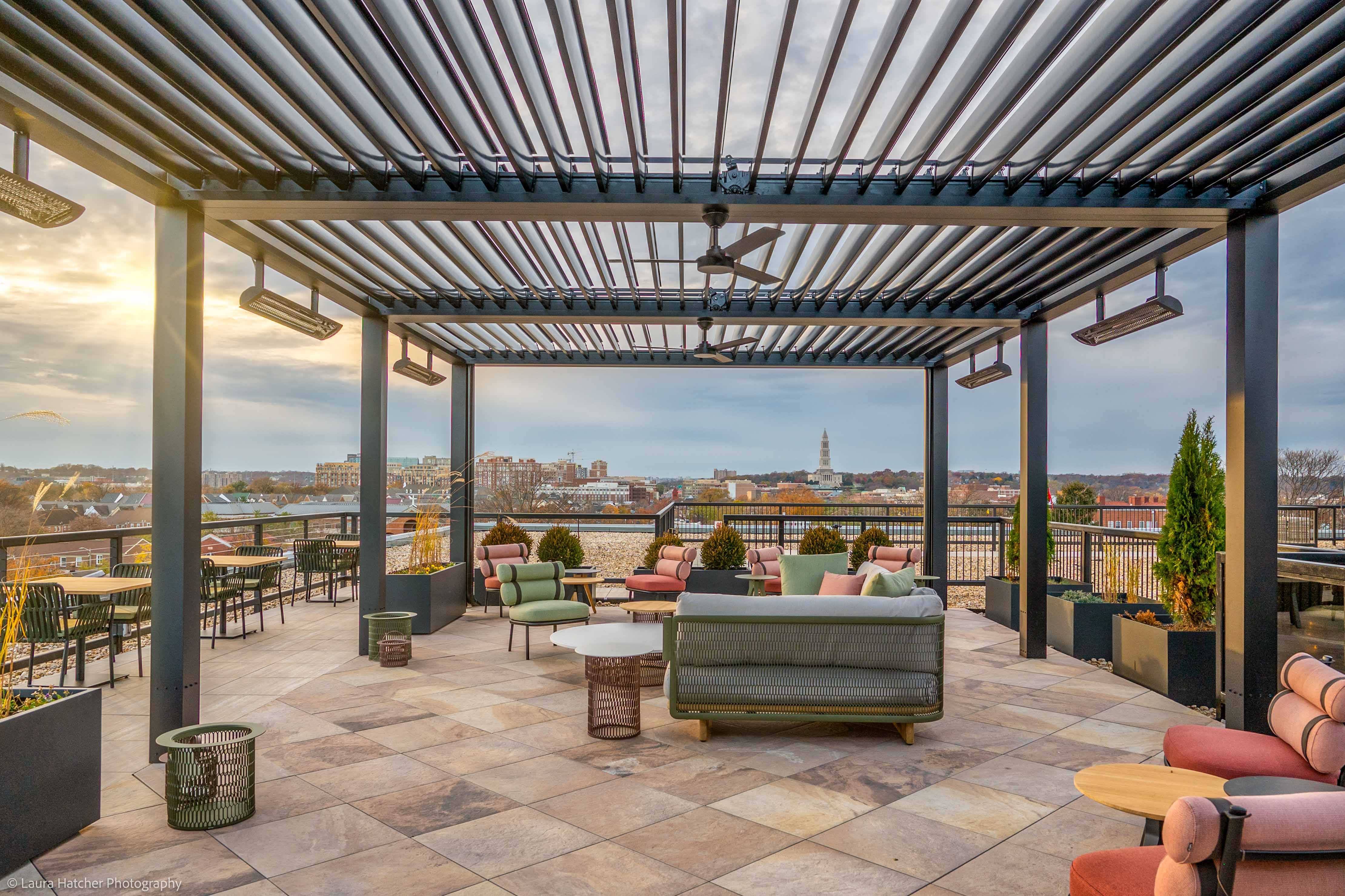 Roof terrace