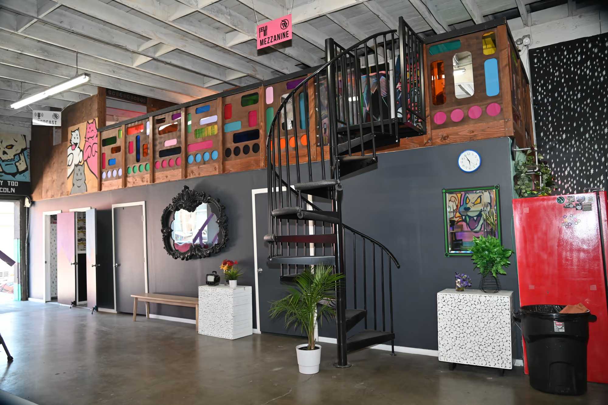 Breakout area