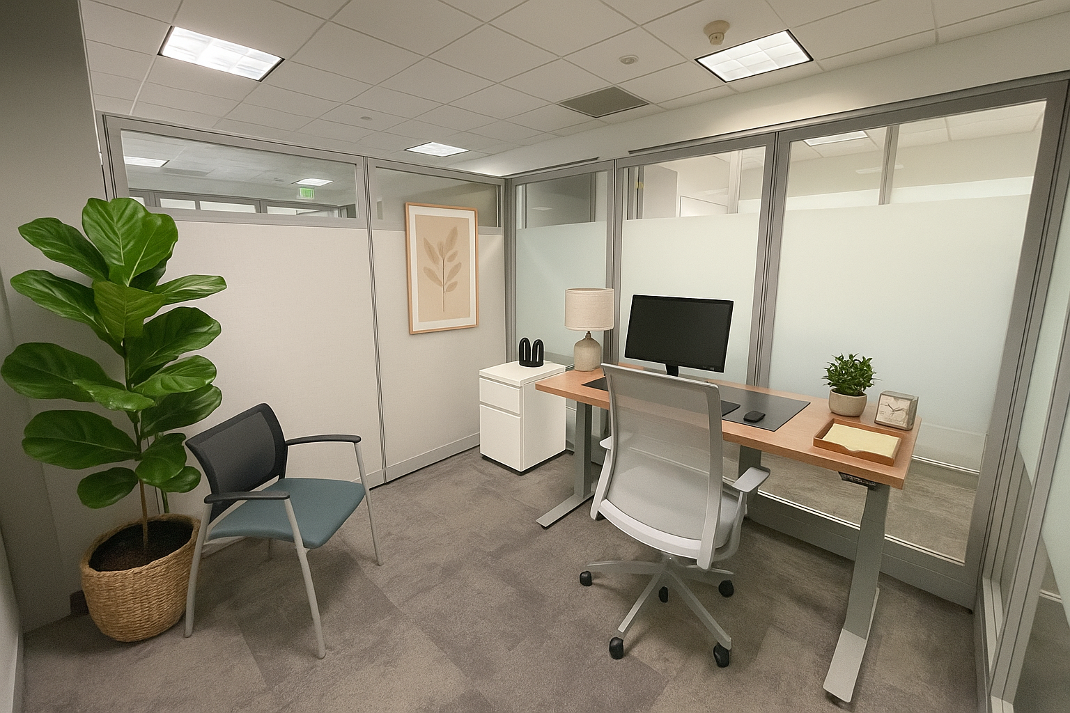 Coworking area