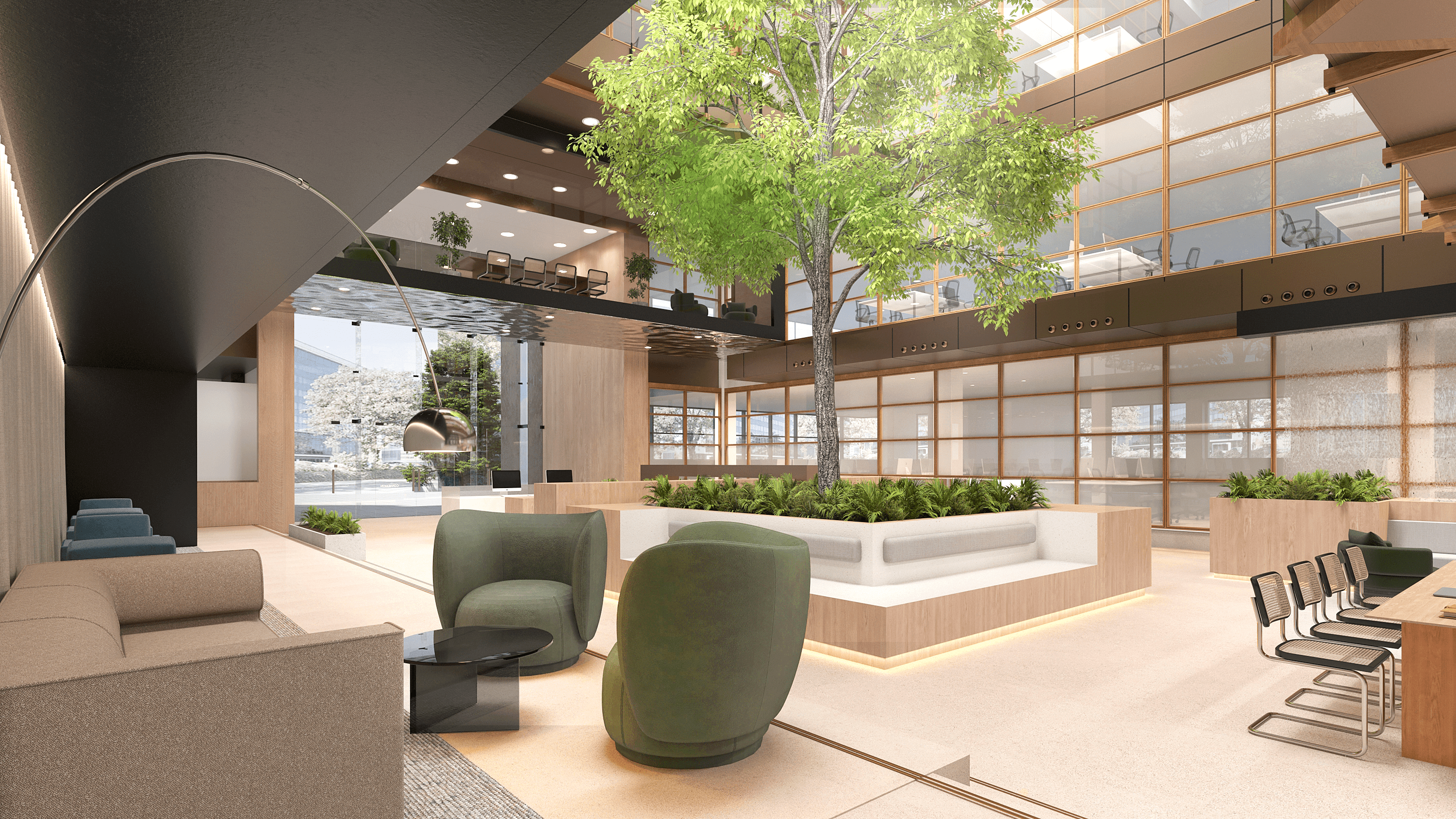 Breakout area
