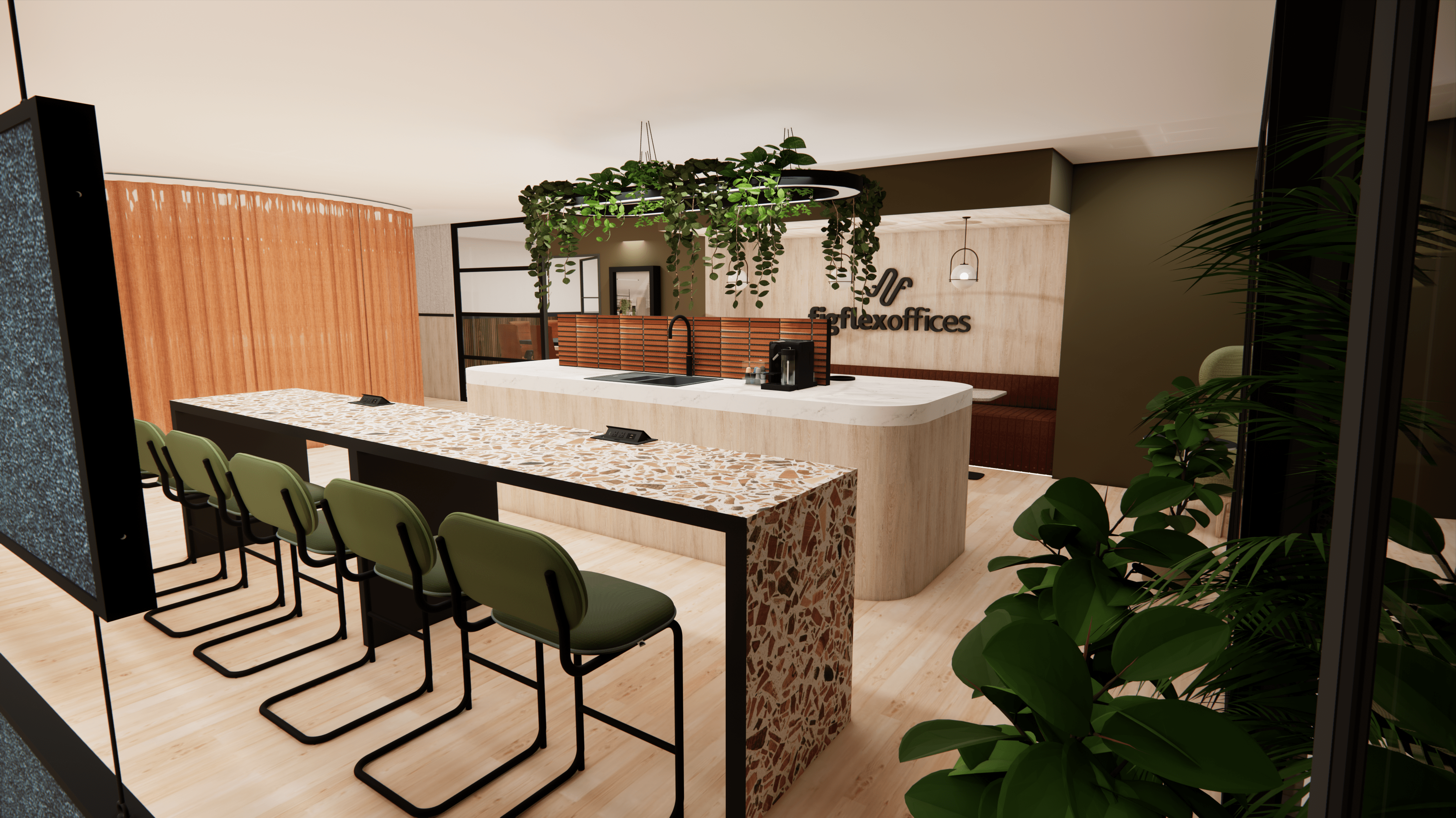 Breakout area