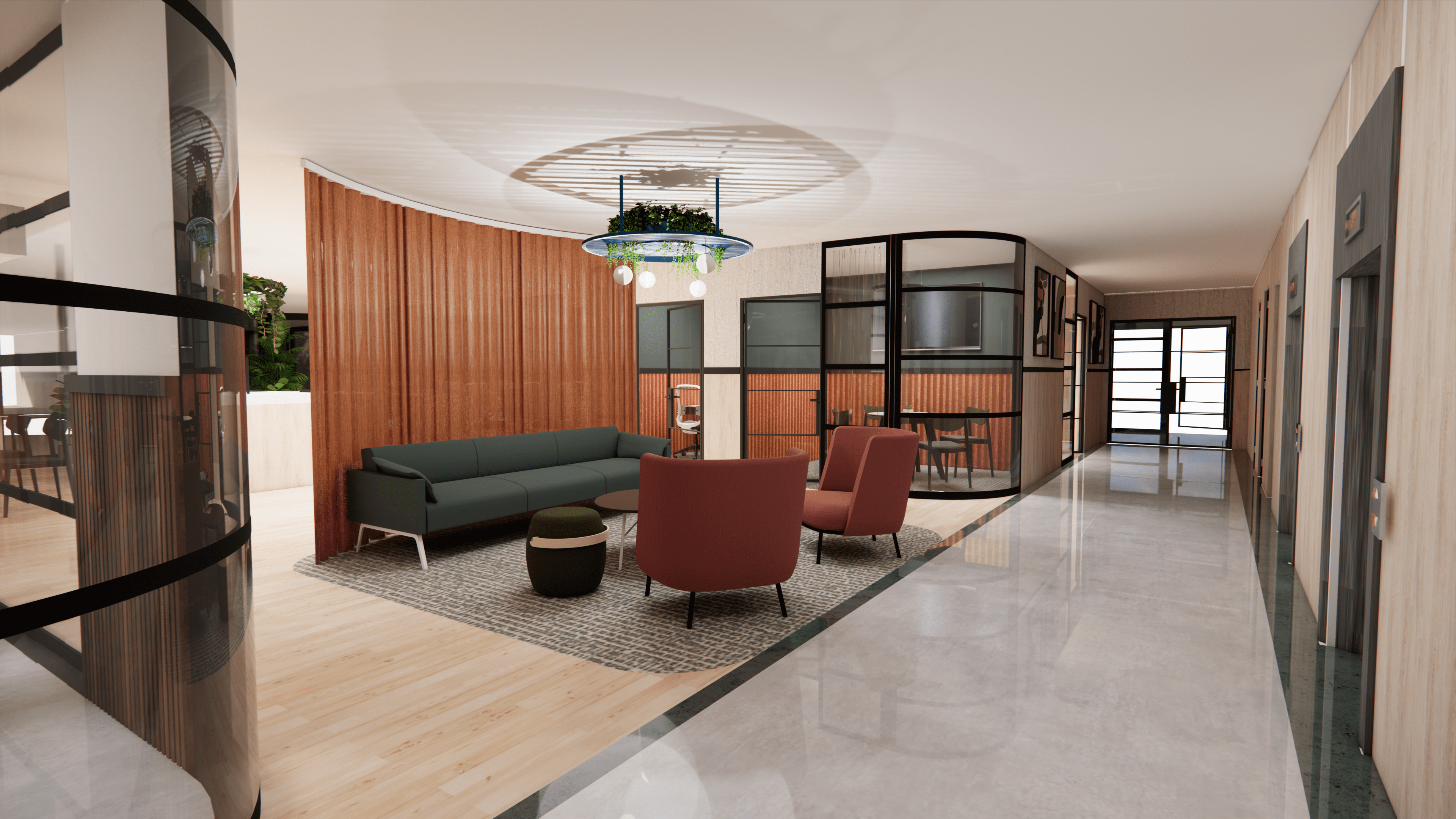 Breakout area
