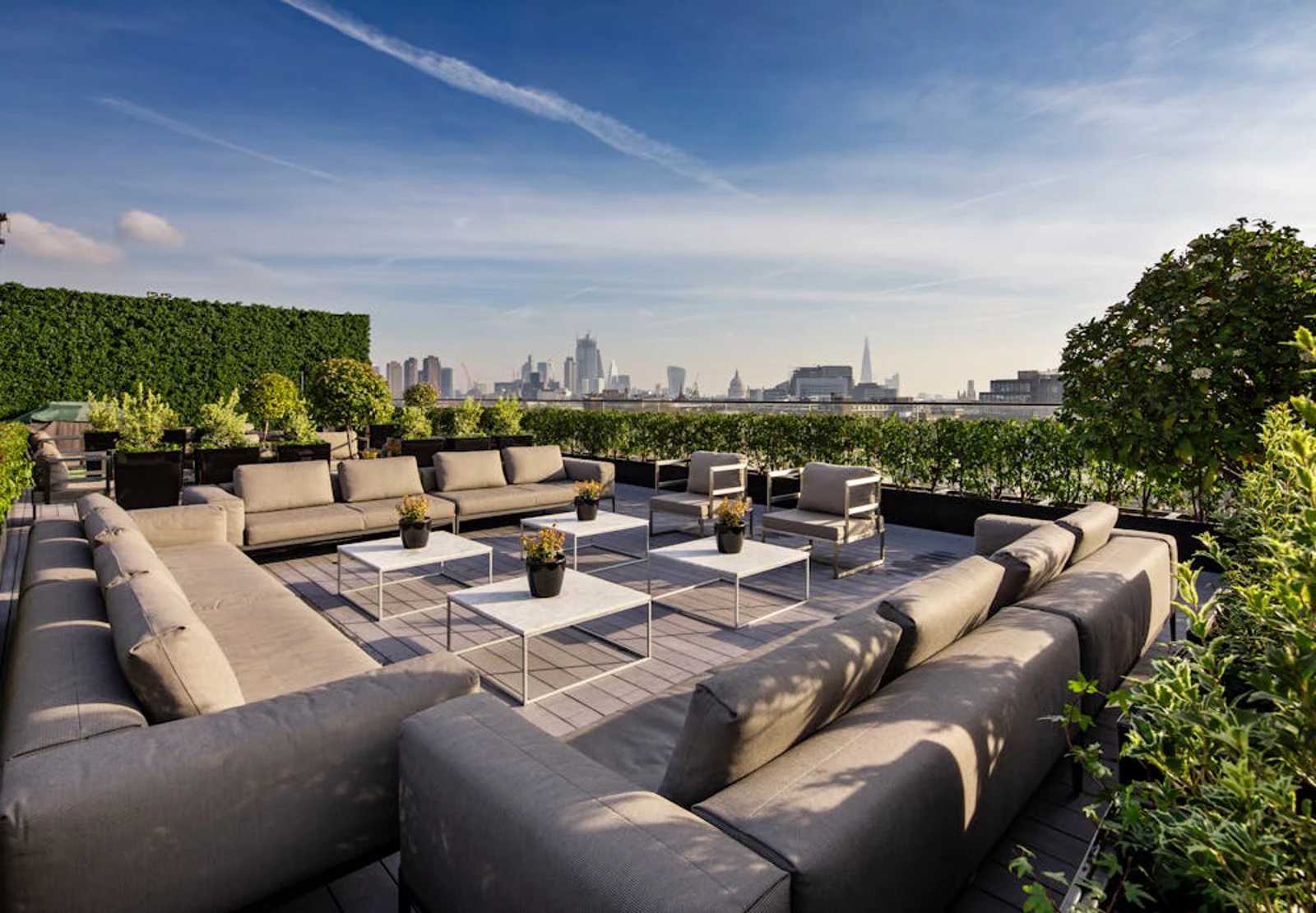 Roof terrace