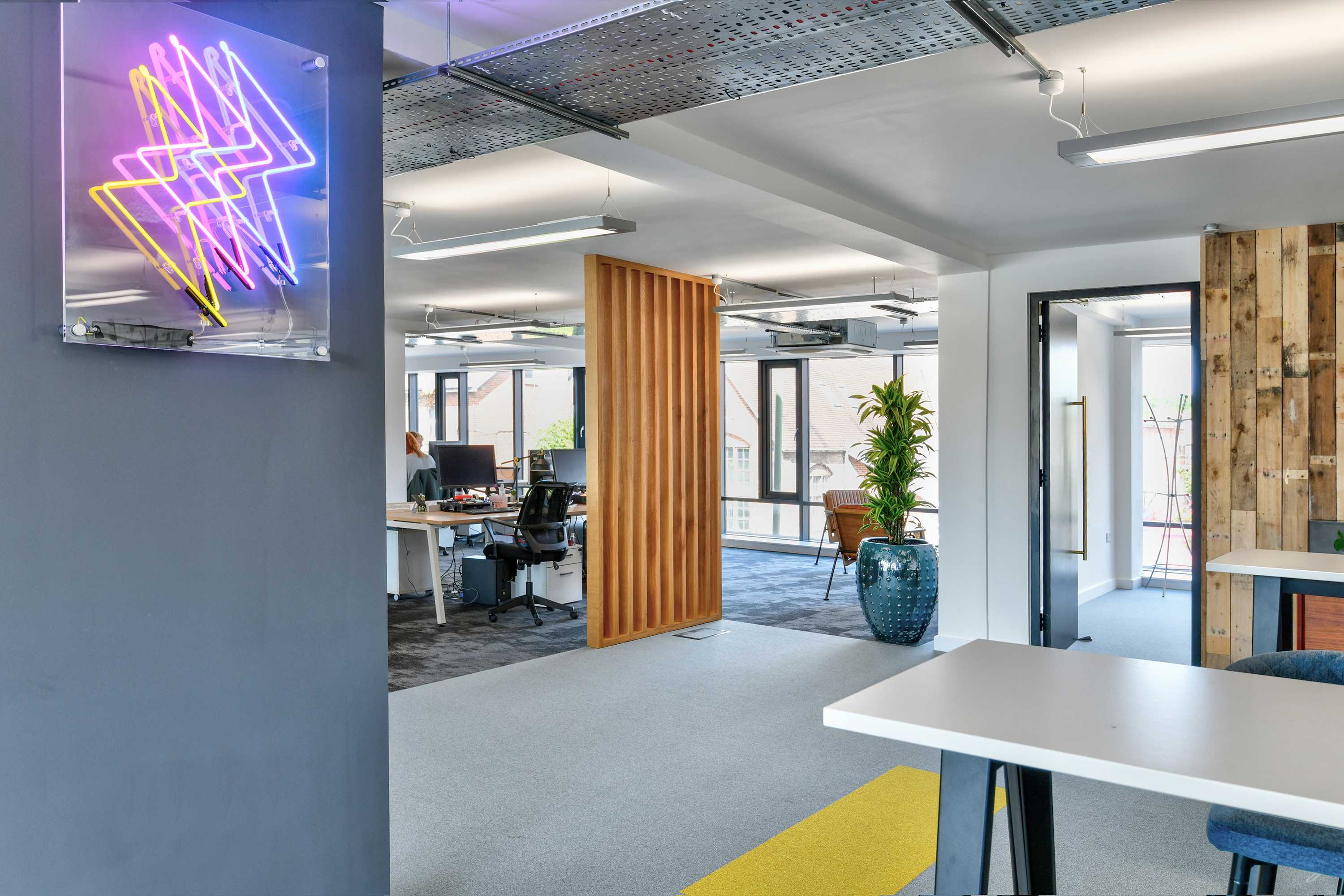 Breakout area