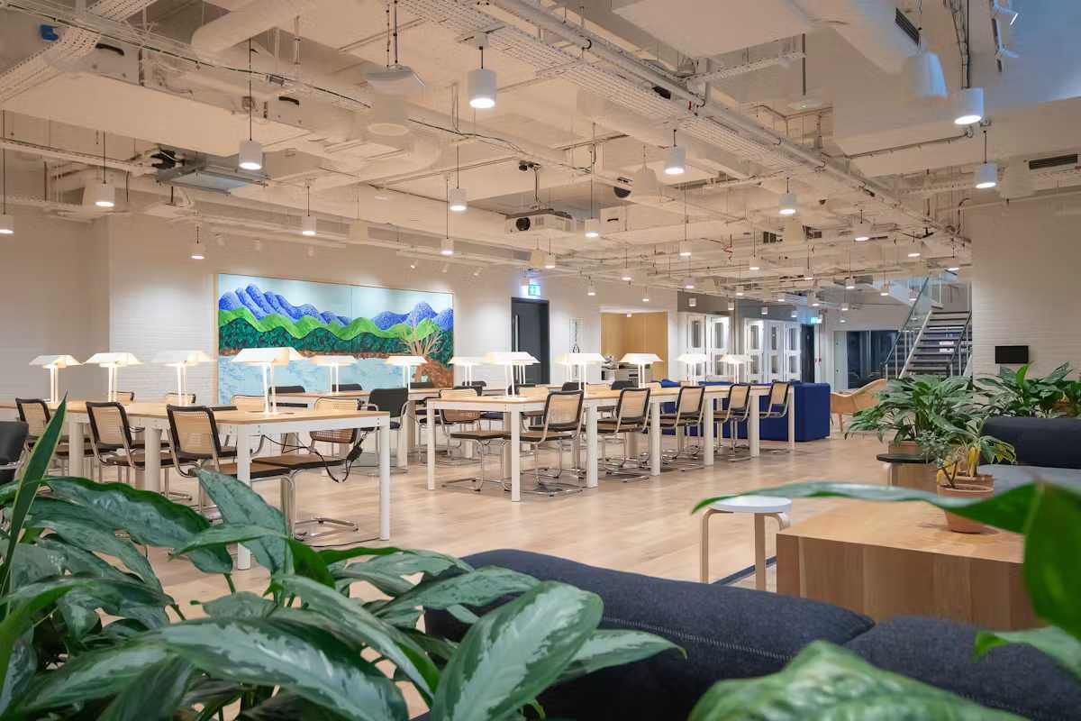 Coworking area