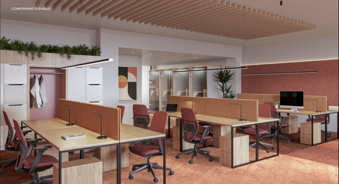 Coworking area