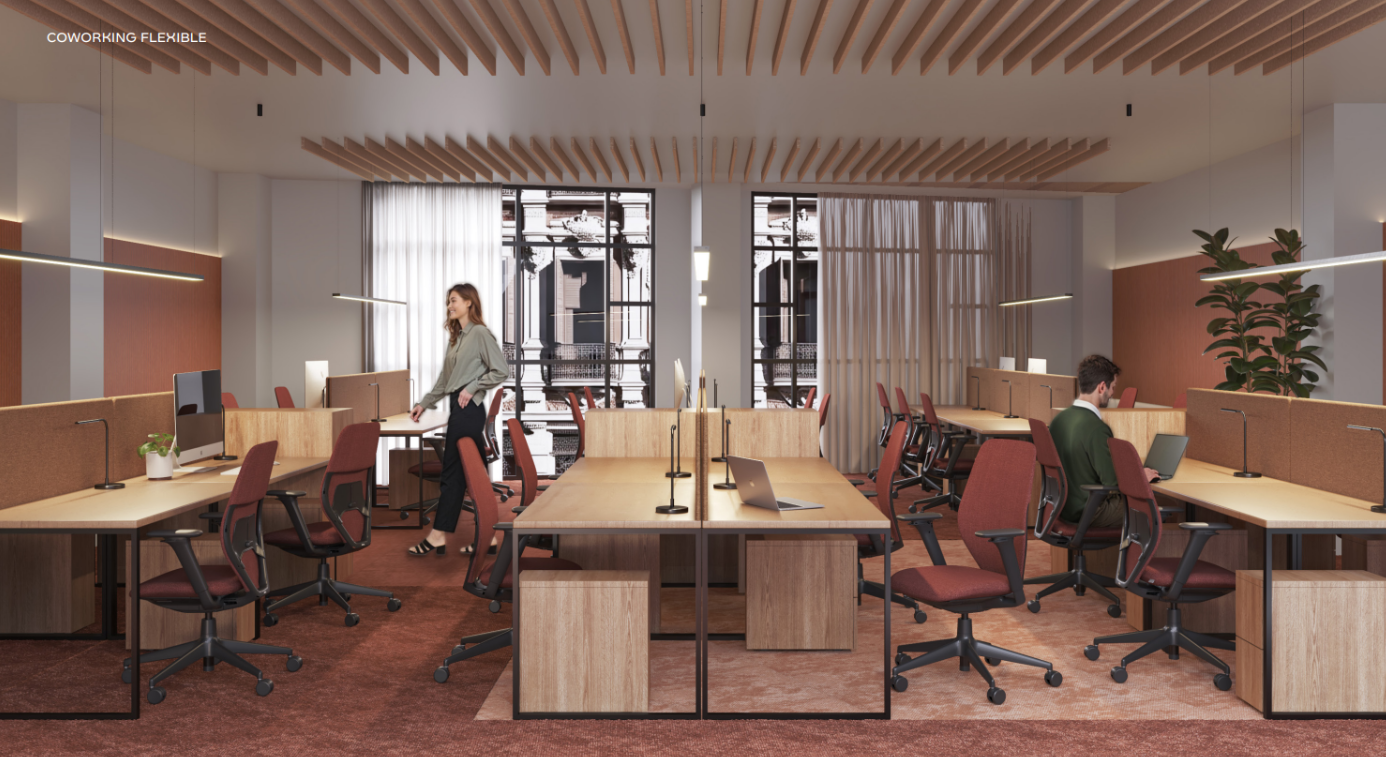 Coworking area