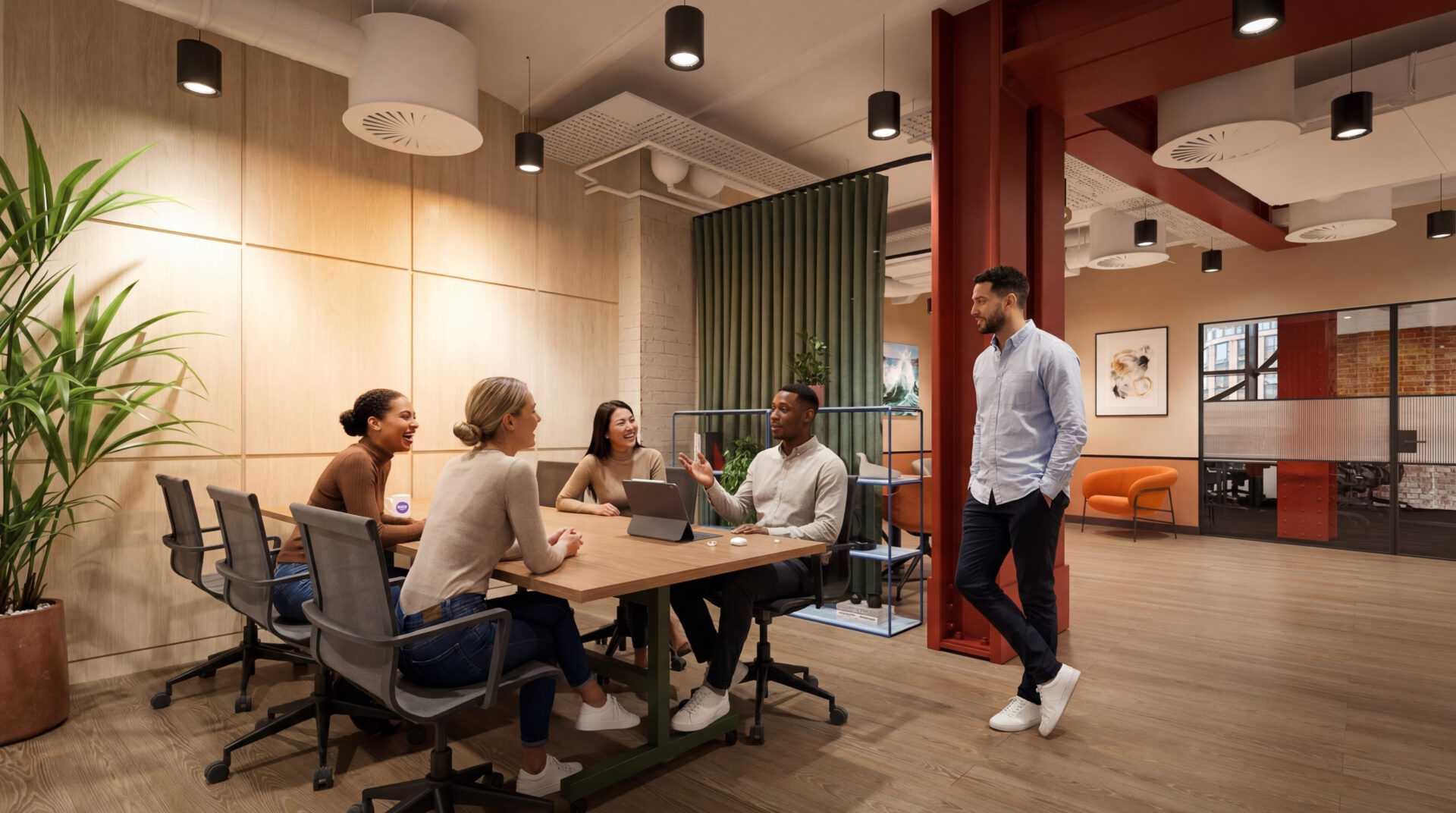 Coworking area