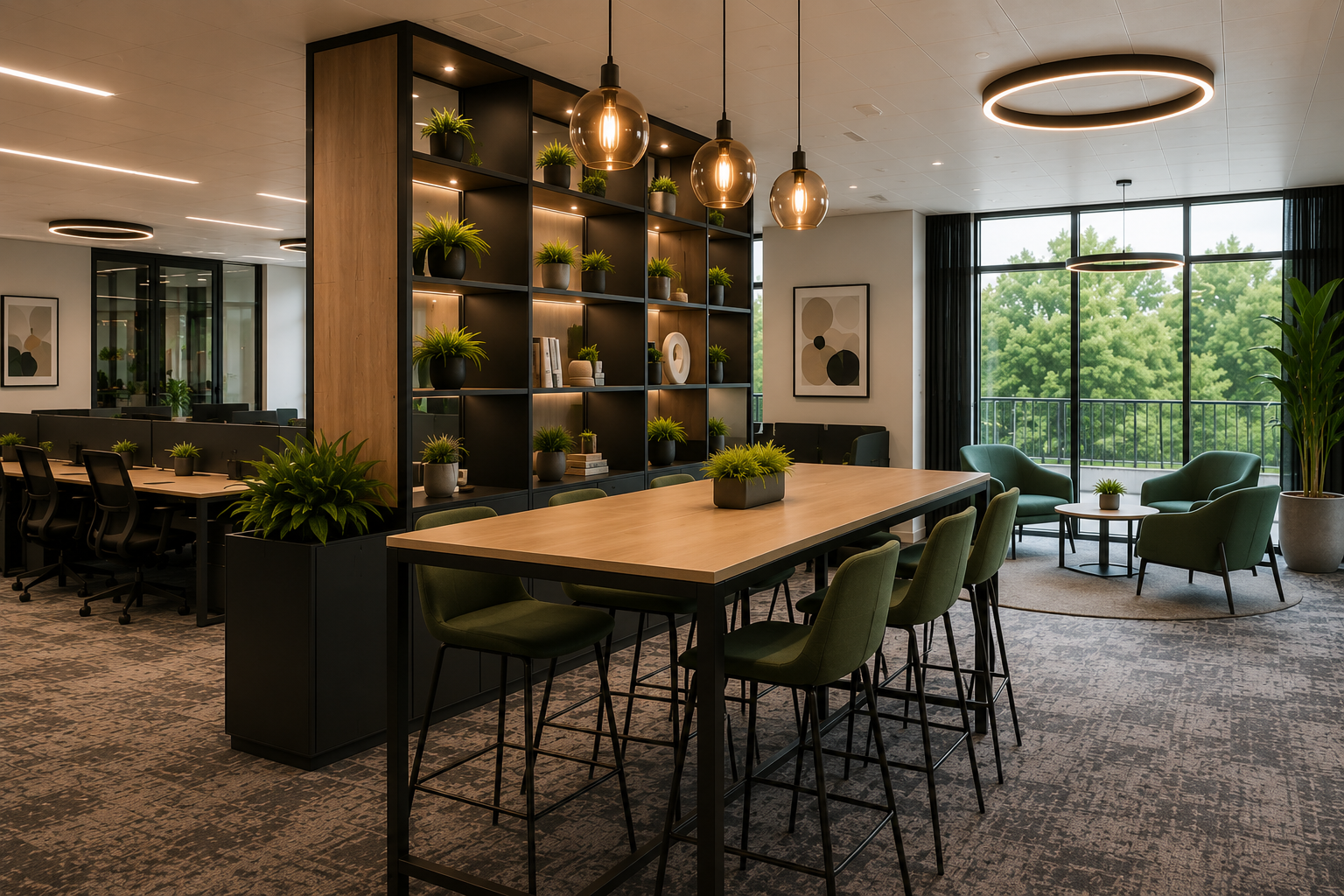 Breakout area