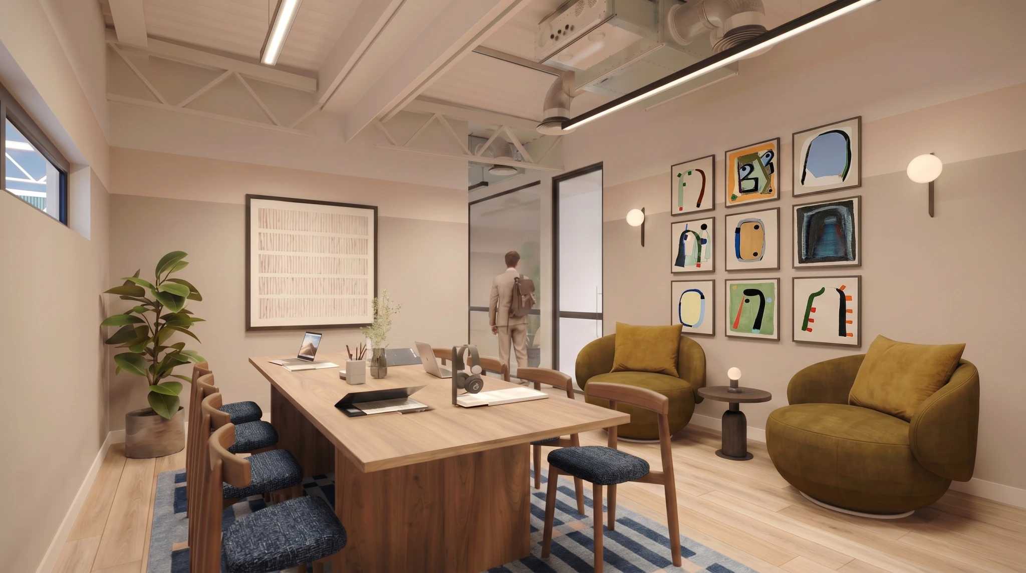 Coworking area