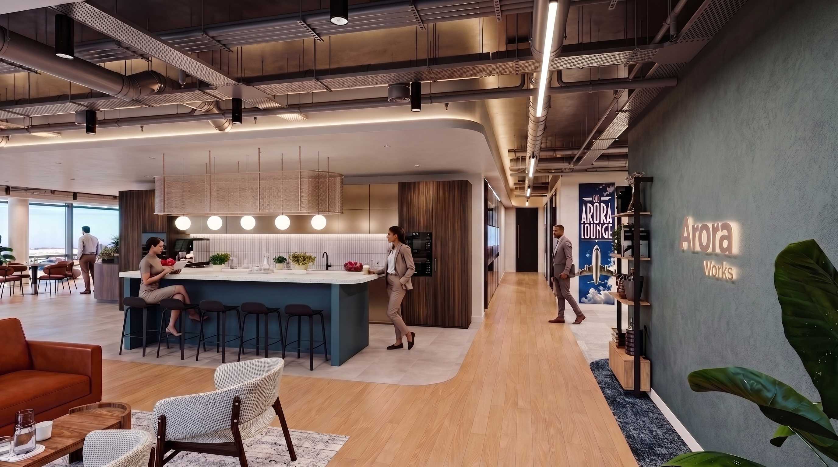 Breakout area