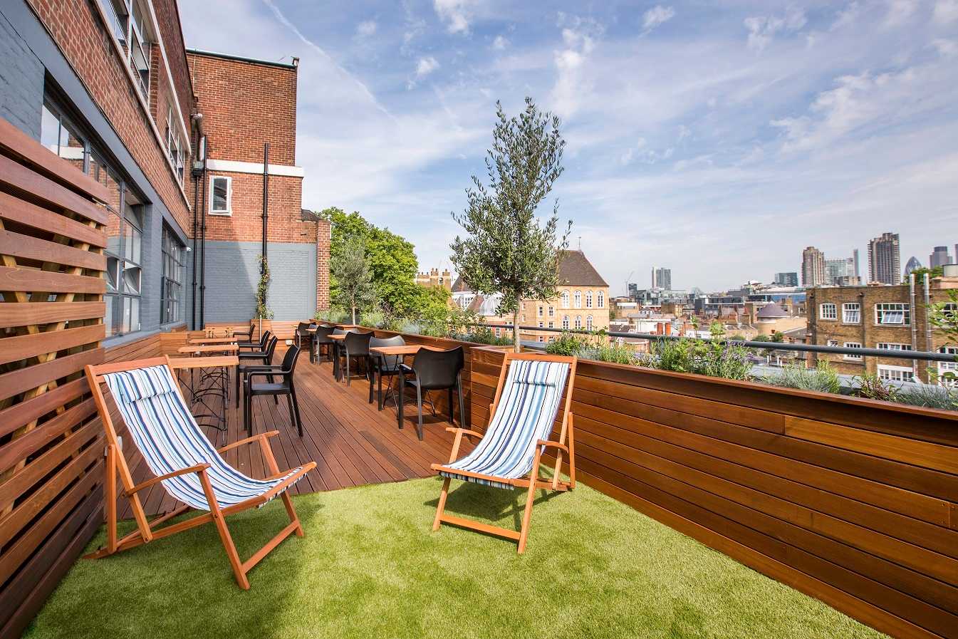 Roof terrace