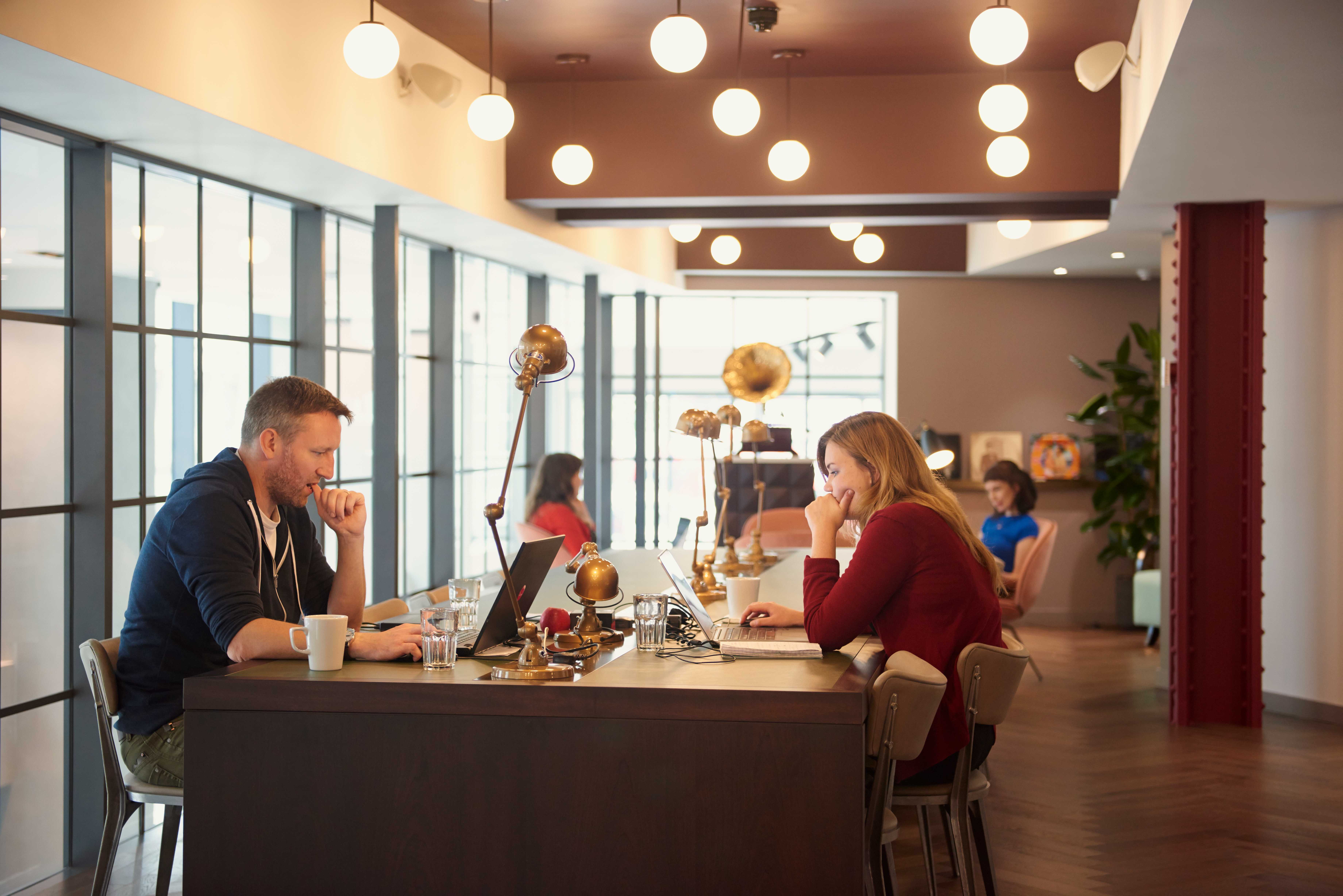 Coworking area