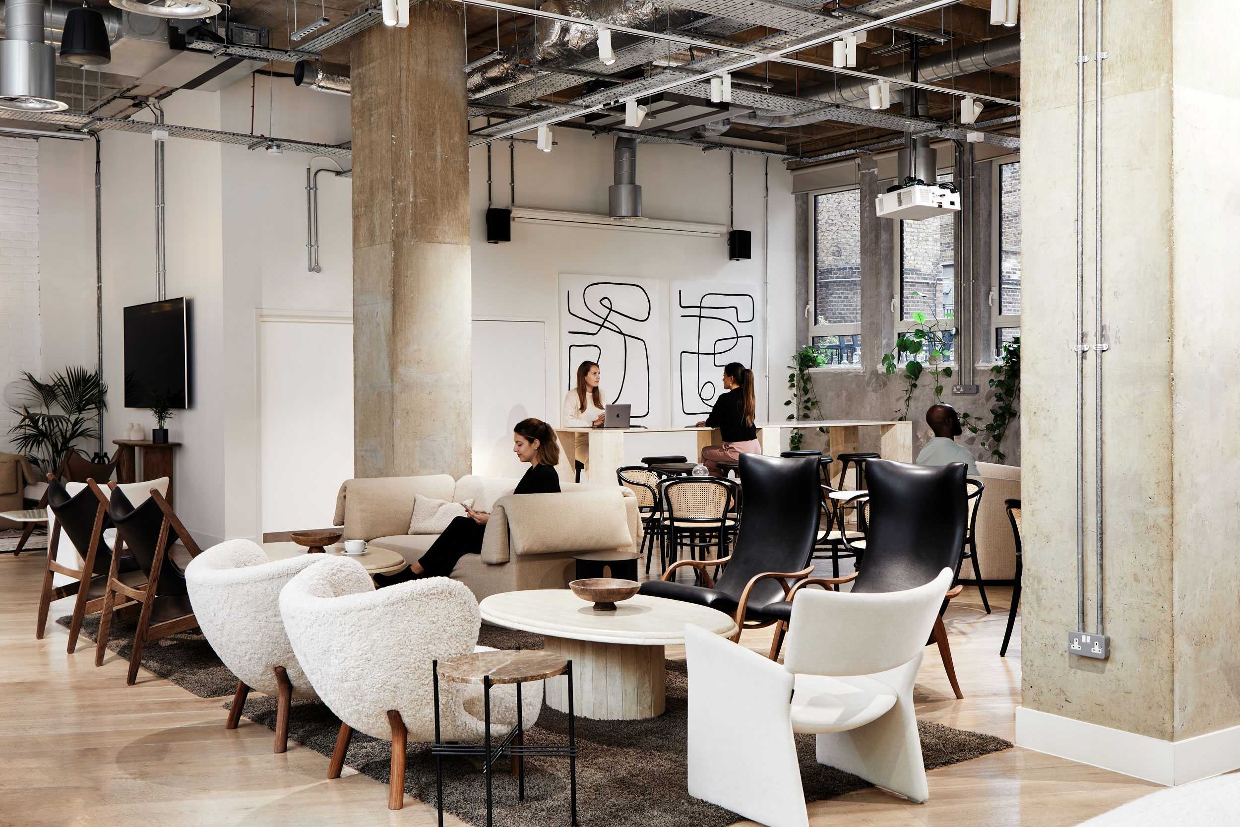 Coworking area