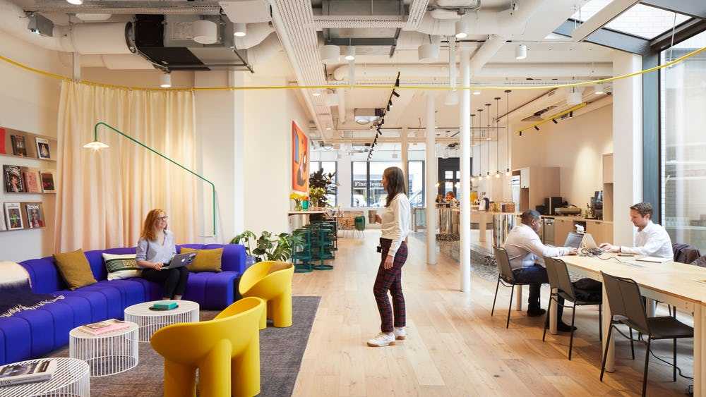 Coworking area