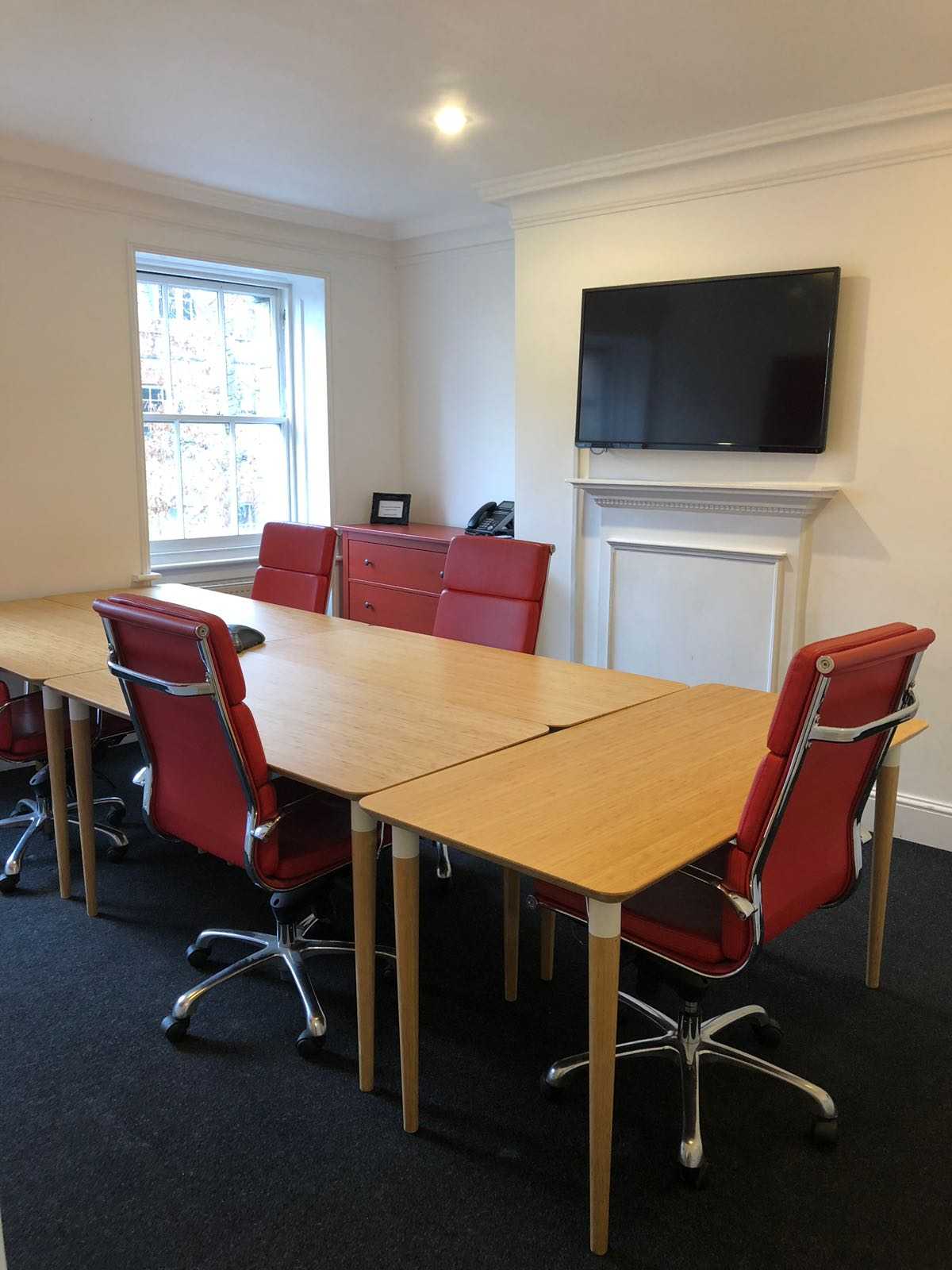 5 person private office