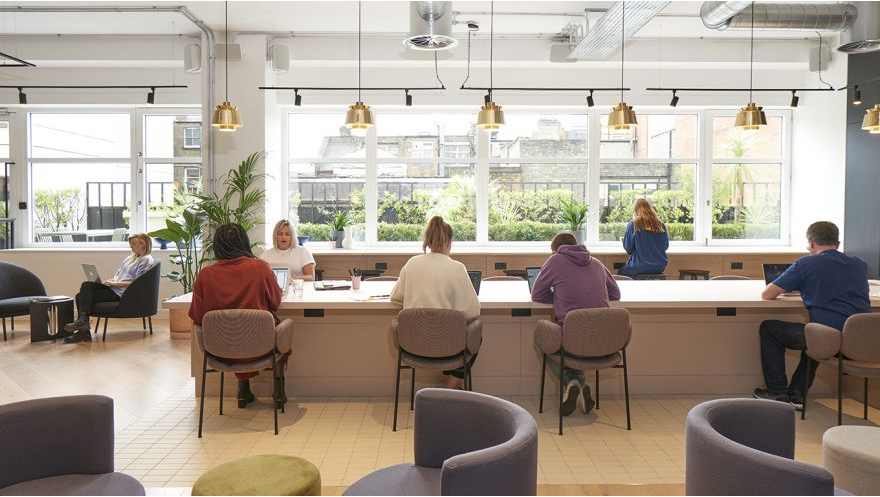 Coworking area