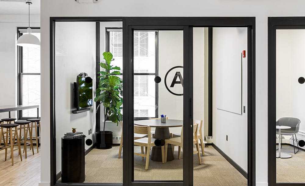 Example of potential office fit out for Headquarters by WeWork