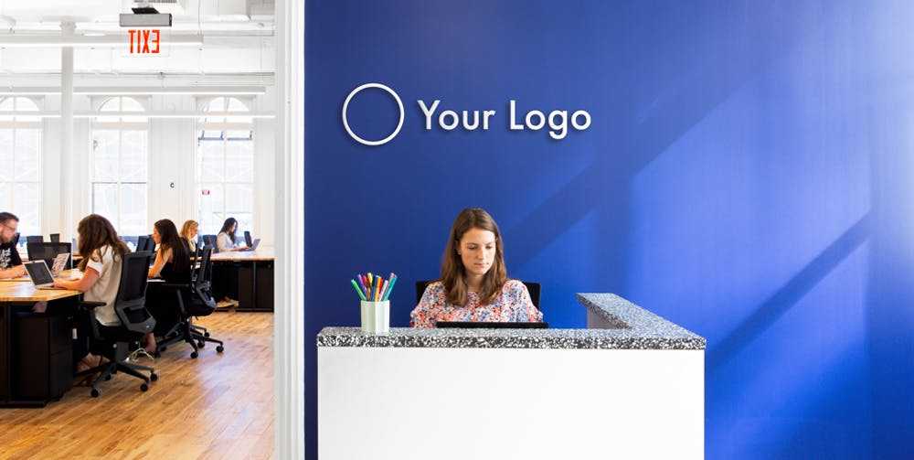 Example of potential office fit out for Headquarters by WeWork