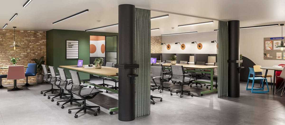 Coworking area