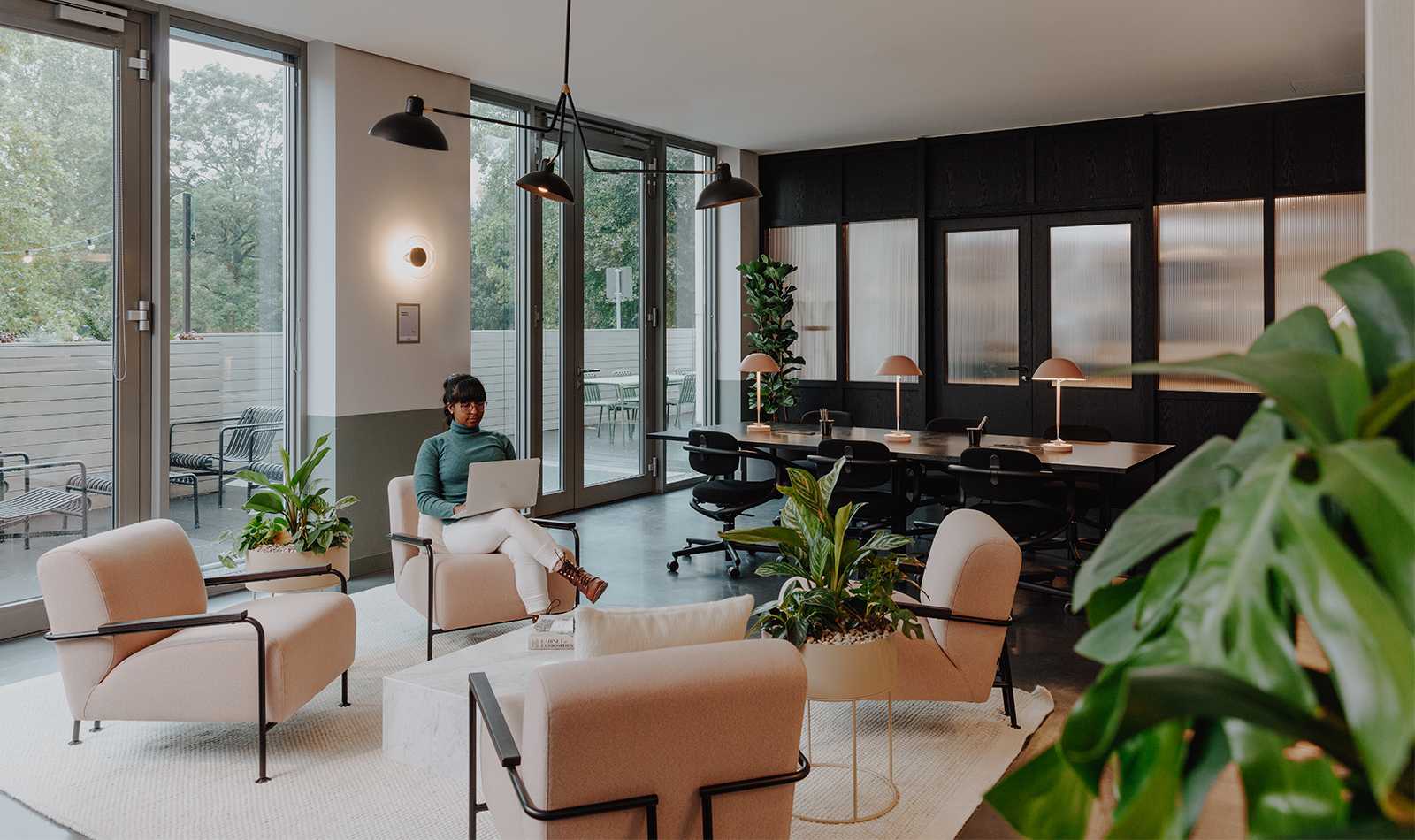Coworking area